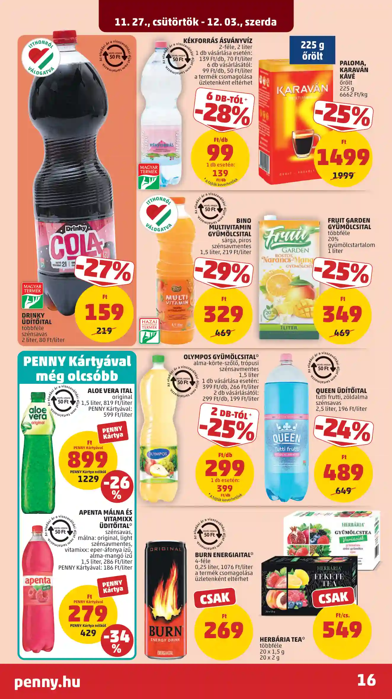 Penny akciós újság 48. hét (12 oldal)