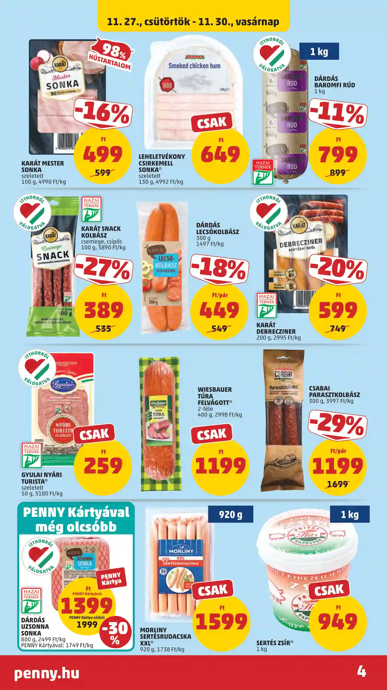 Penny akciós újság 48. hét (24 oldal)