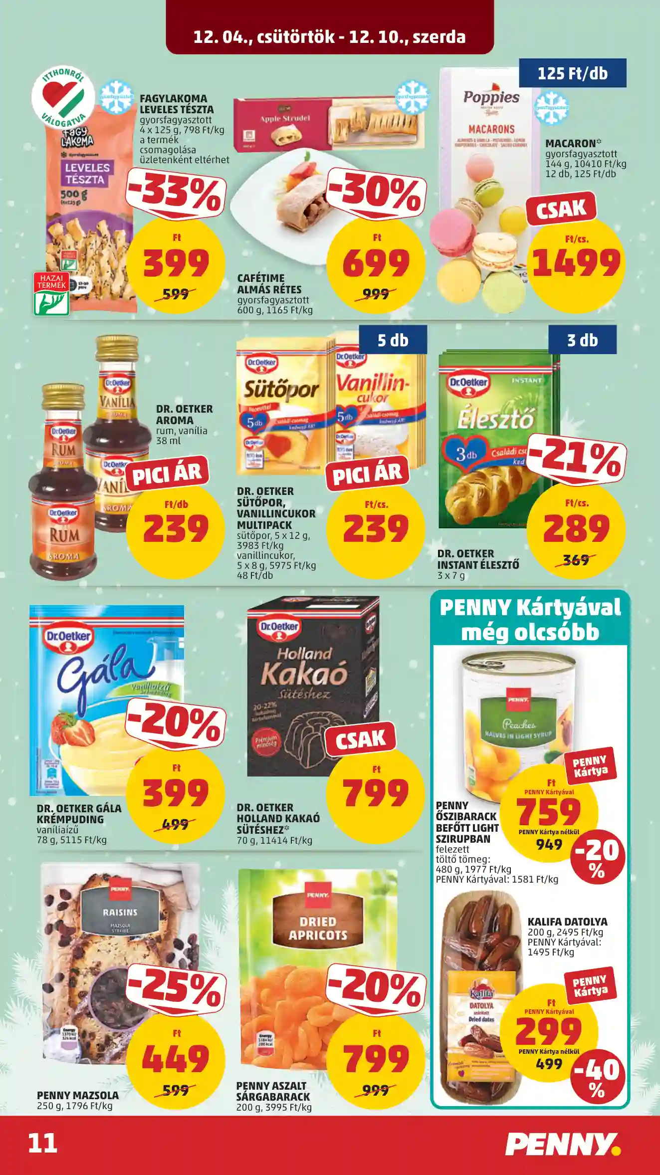Penny akciós újság 49. hét (7 oldal)