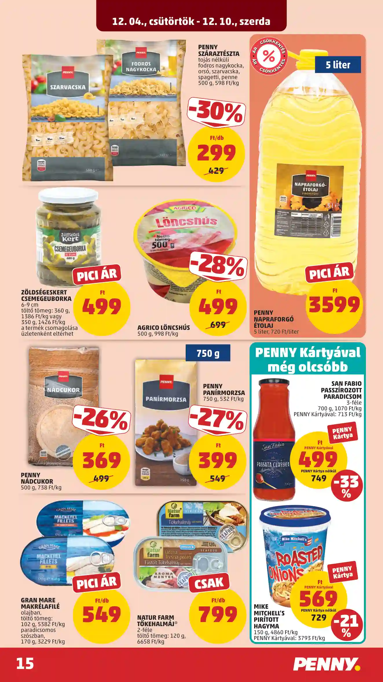 Penny akciós újság 49. hét (11 oldal)