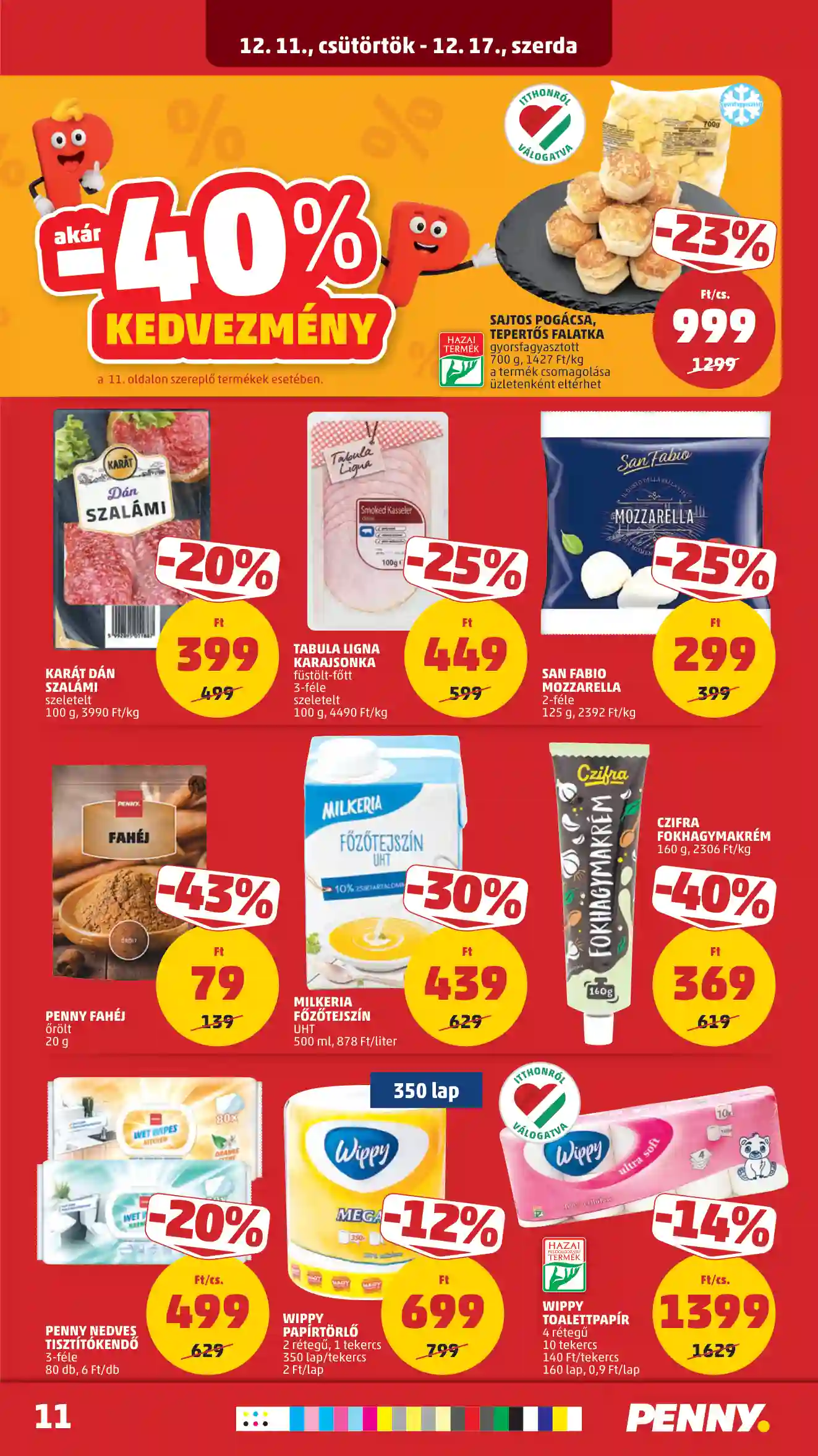 Penny akciós újság 50. hét (5 oldal)