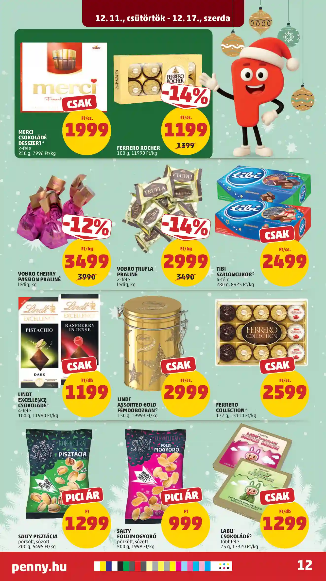 Penny akciós újság 50. hét (8 oldal)