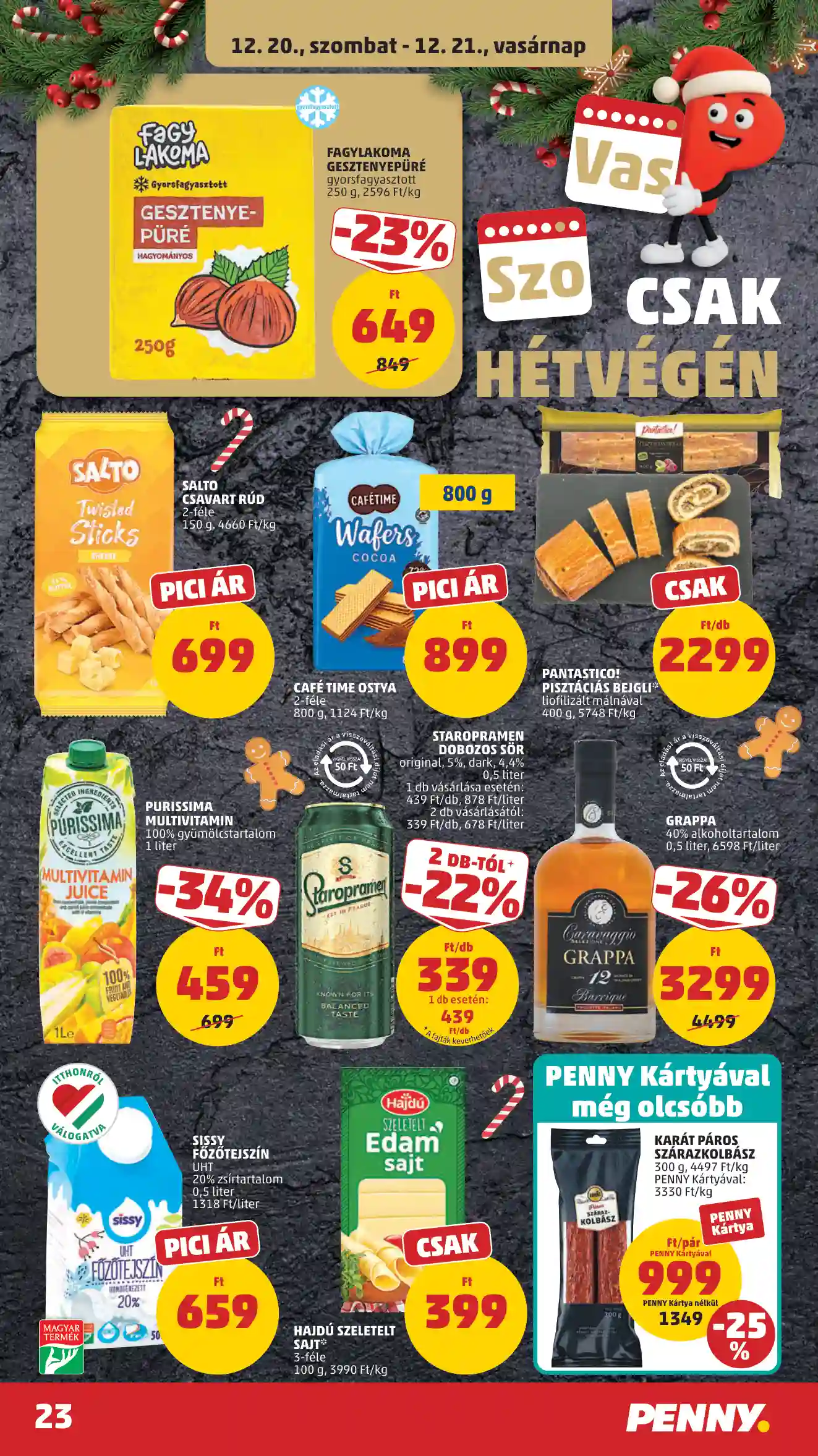 Penny akciós újság 51. hét (20 oldal)