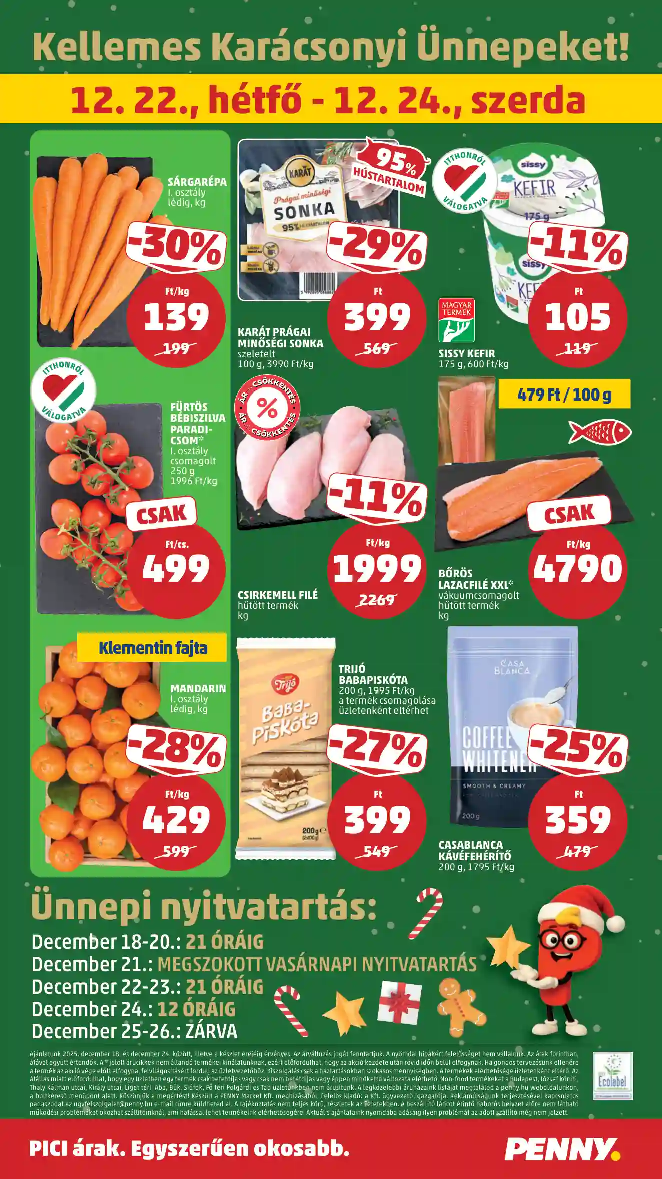 Penny akciós újság 51. hét (26 oldal)