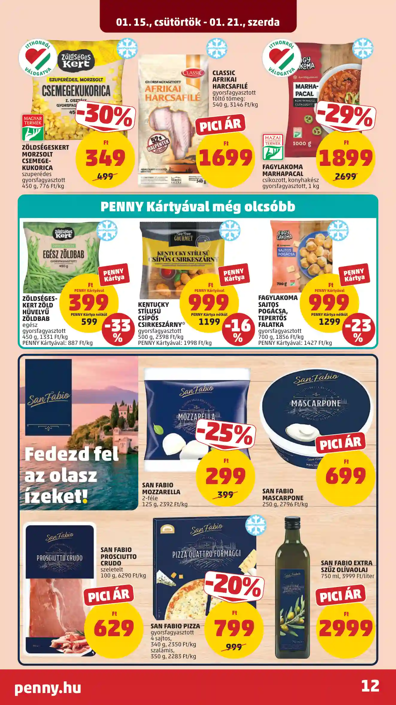 Penny akciós újság 3. hét (8 oldal)