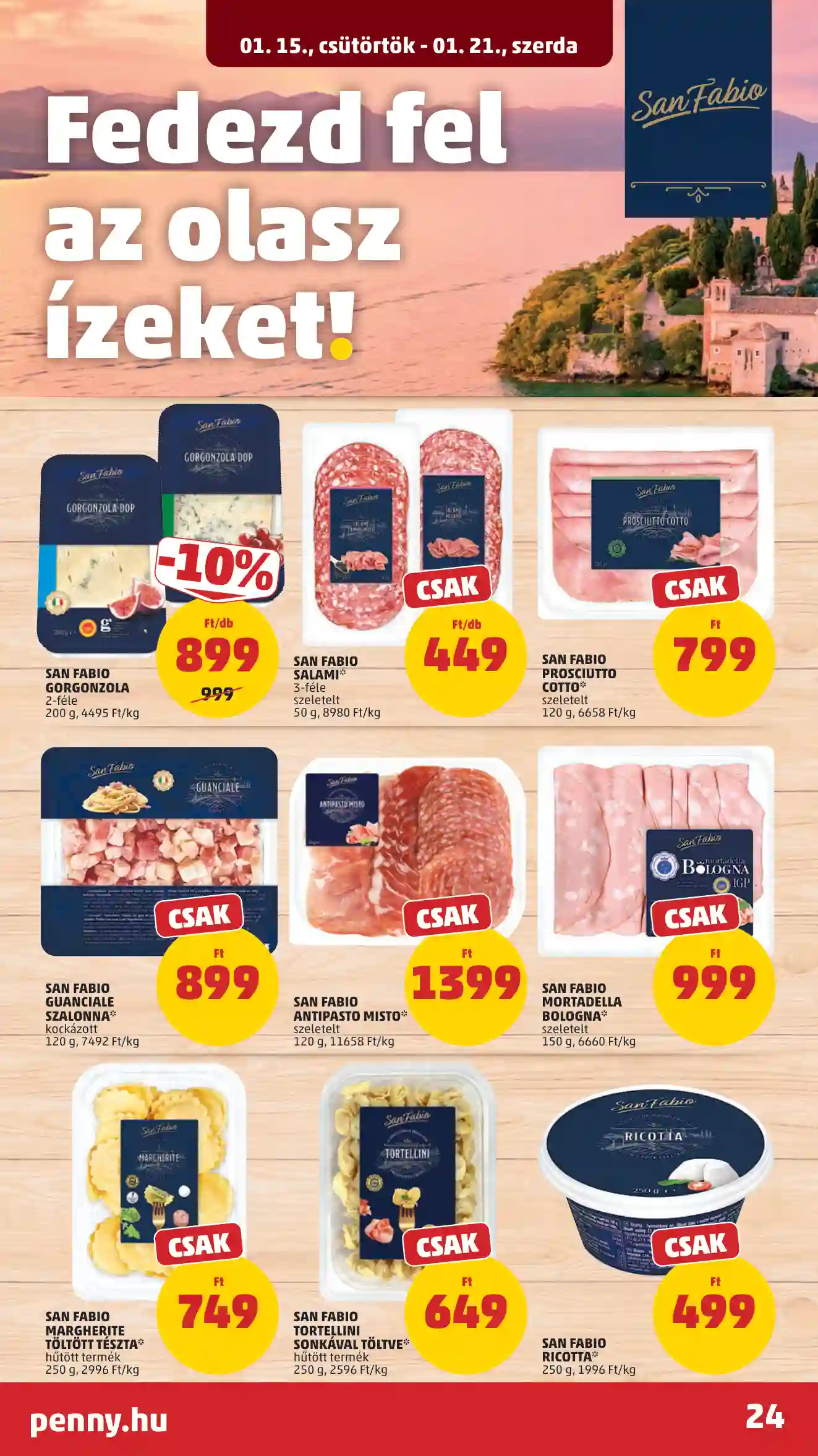 Penny akciós újság 3. hét (21 oldal)