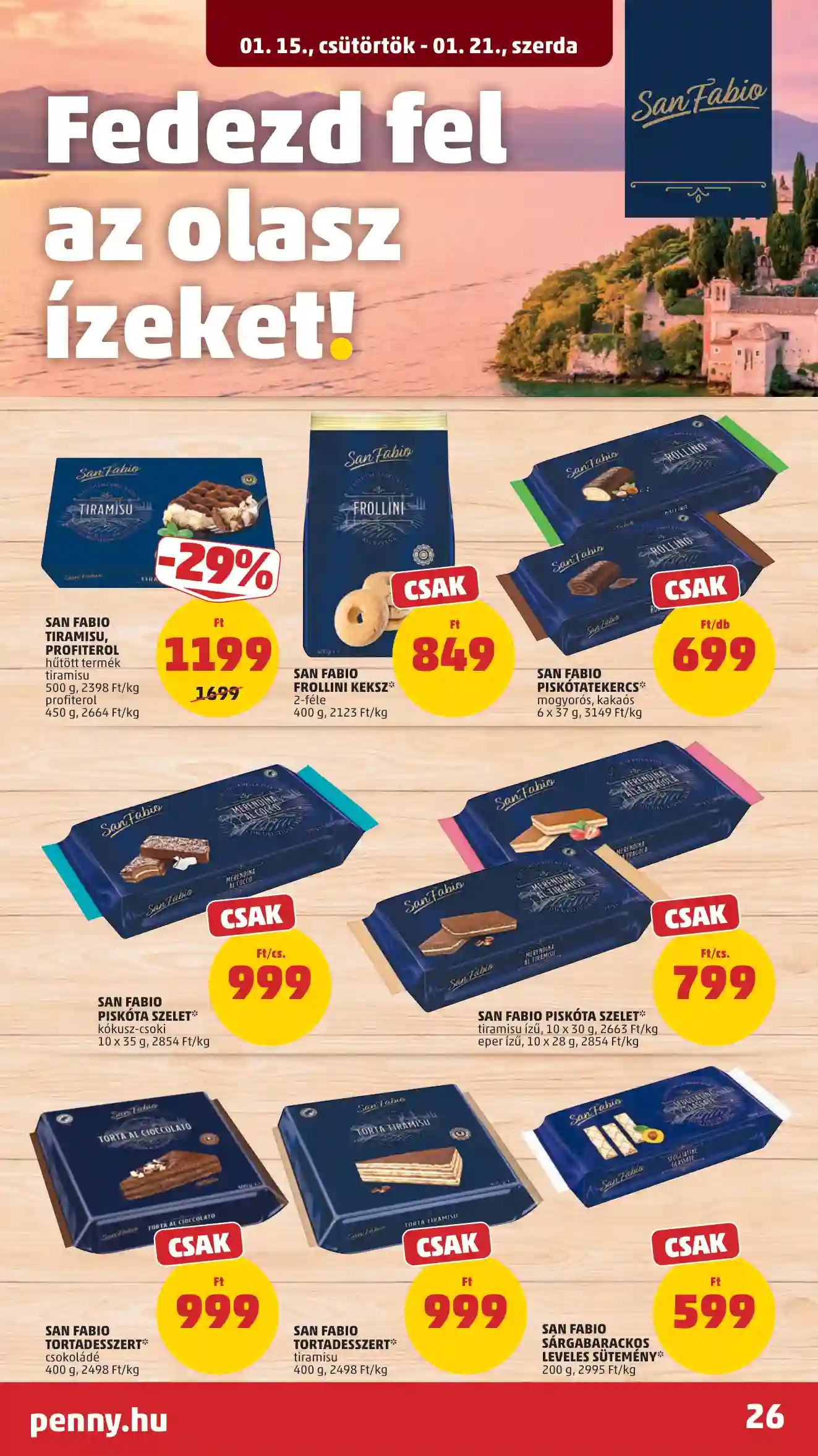 Penny akciós újság 3. hét (23 oldal)