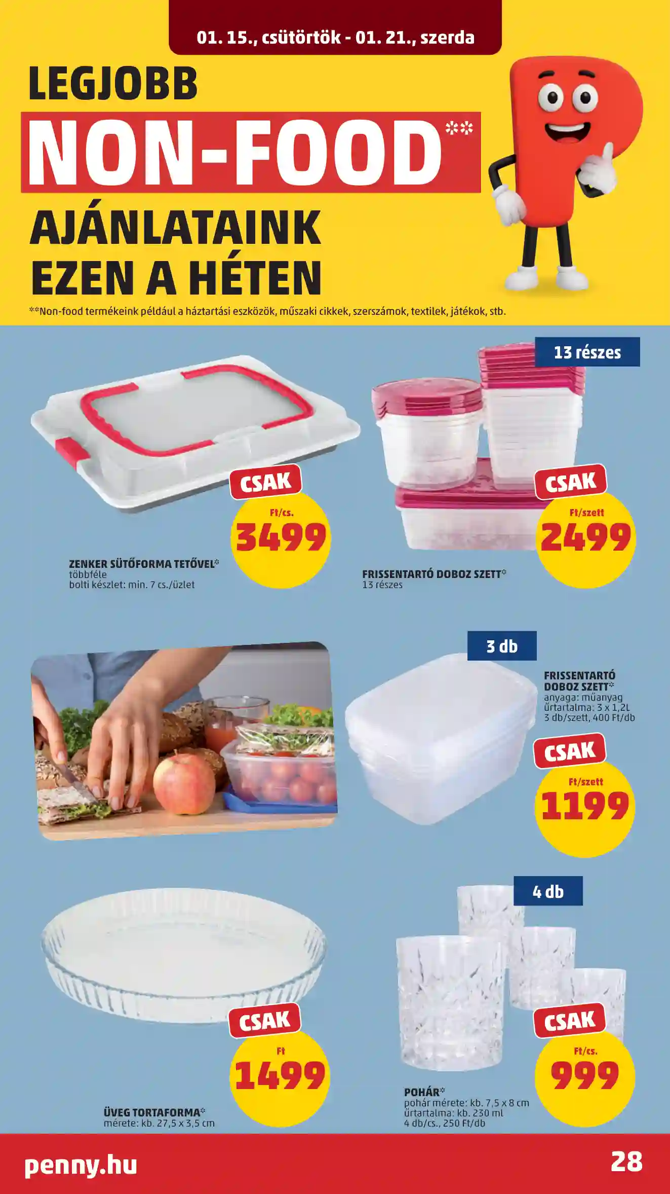 Penny akciós újság 3. hét (26 oldal)