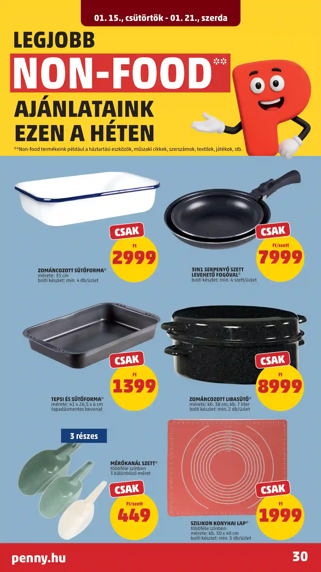 Penny akciós újság 3. hét (28 oldal)