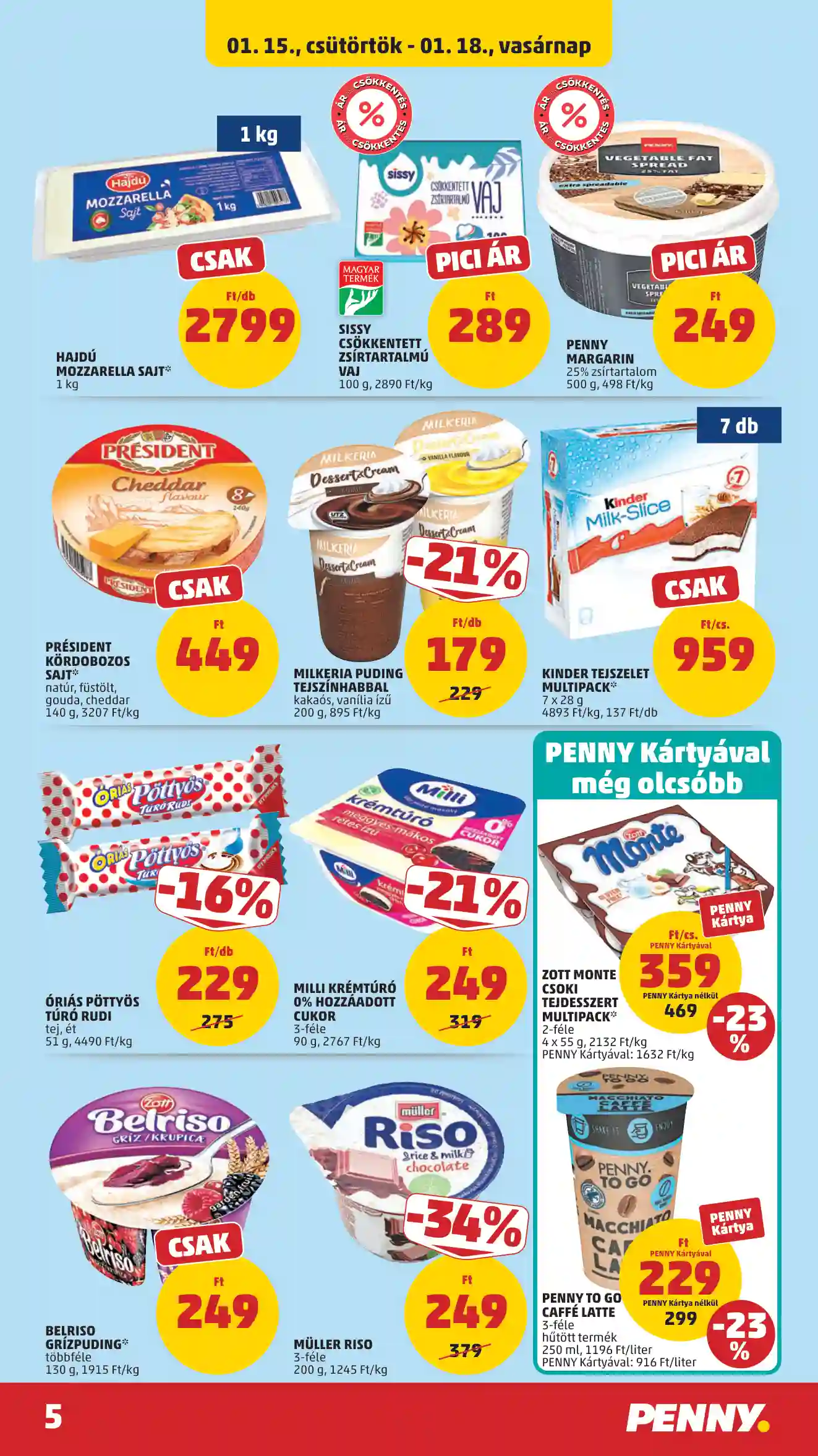 Penny akciós újság 3. hét (39 oldal)