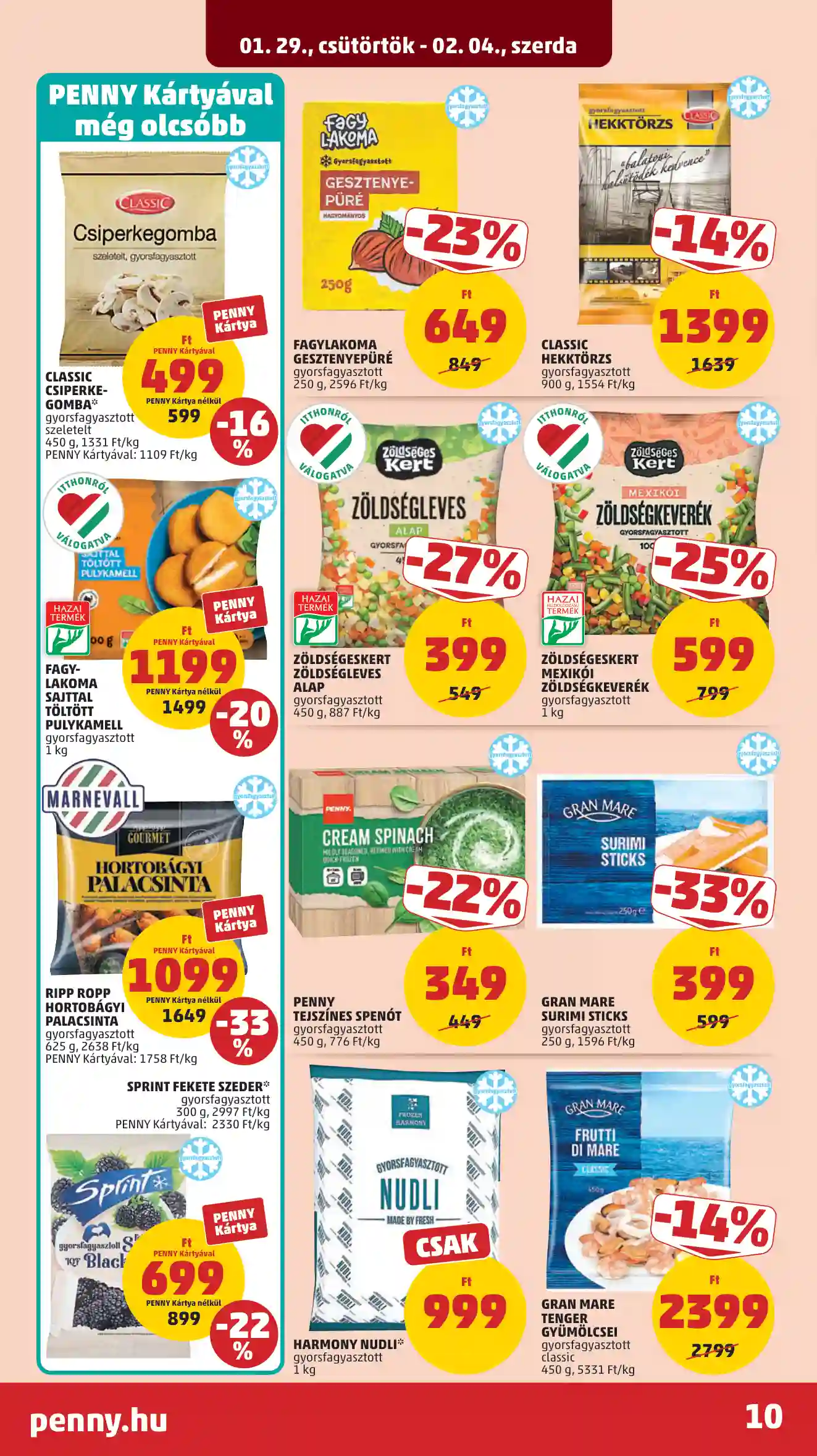 Penny akciós újság 5. hét (6 oldal)