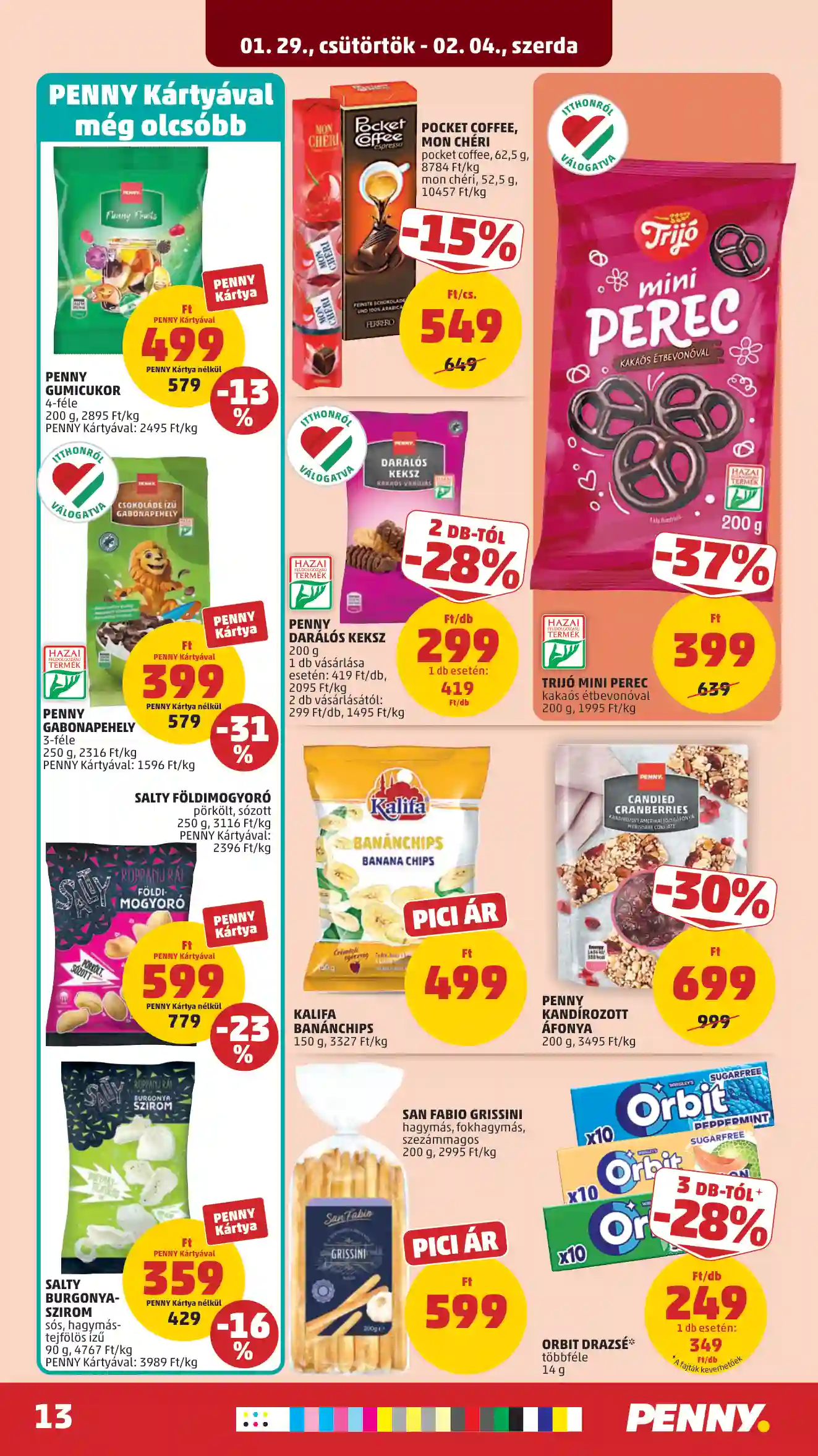 Penny akciós újság 5. hét (9 oldal)