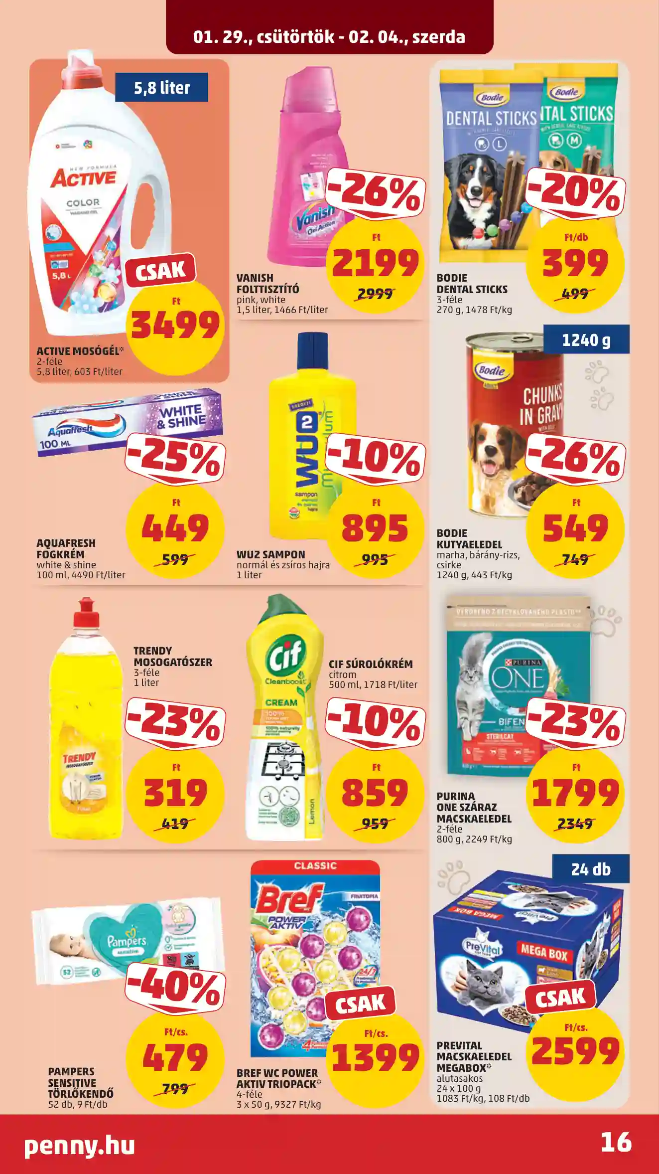 Penny akciós újság 5. hét (12 oldal)