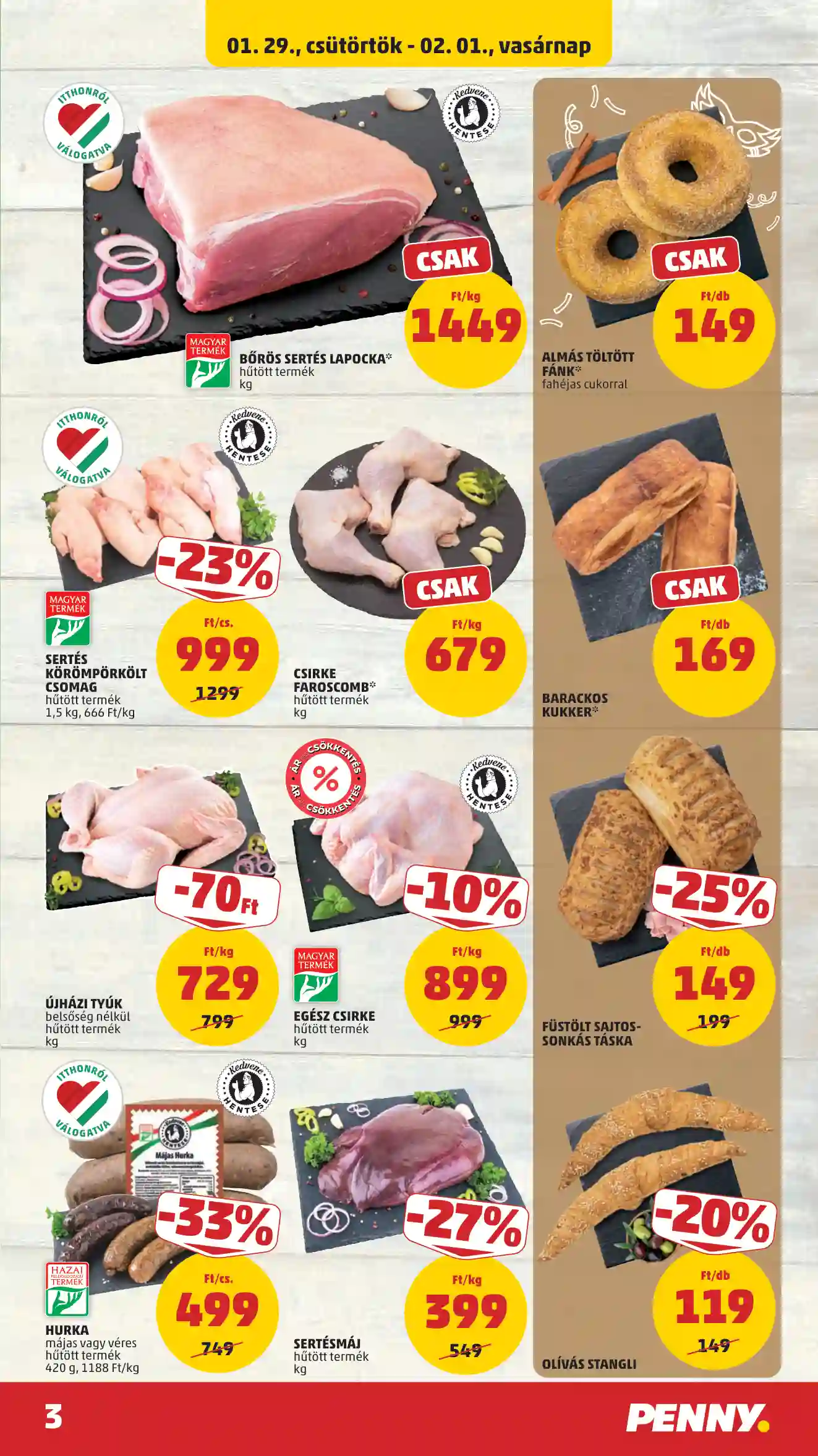 Penny akciós újság 5. hét (13 oldal)