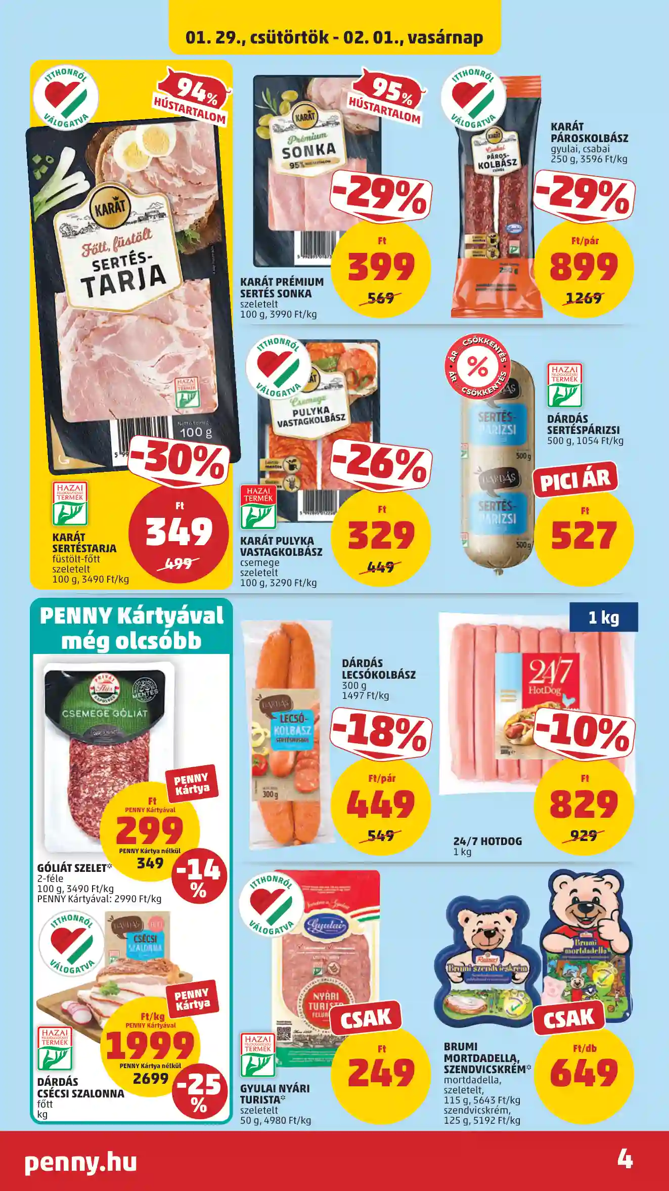 Penny akciós újság 5. hét (38 oldal)