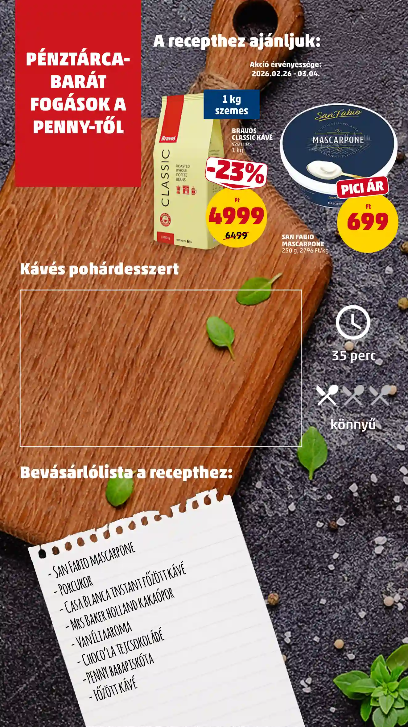 Penny akciós újság 9. hét (4 oldal)