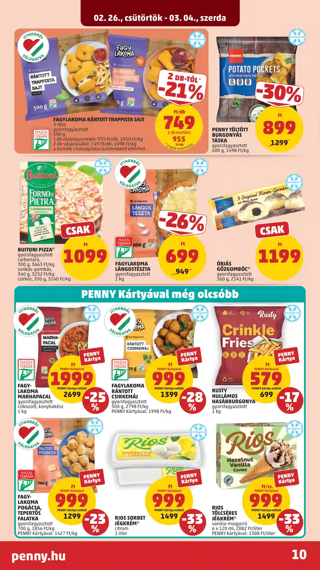 Penny akciós újság 9. hét (6 oldal)