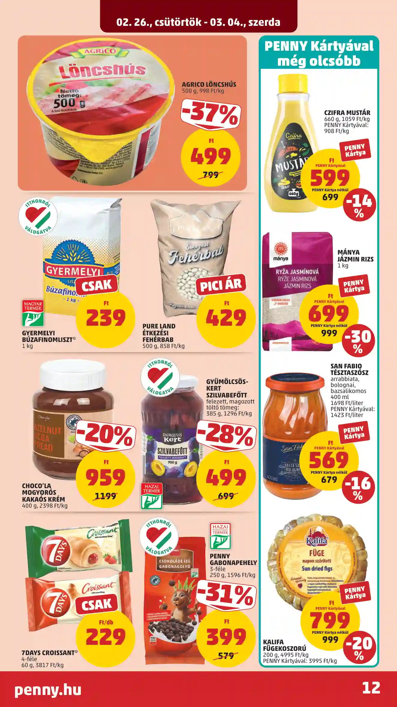Penny akciós újság 9. hét (8 oldal)