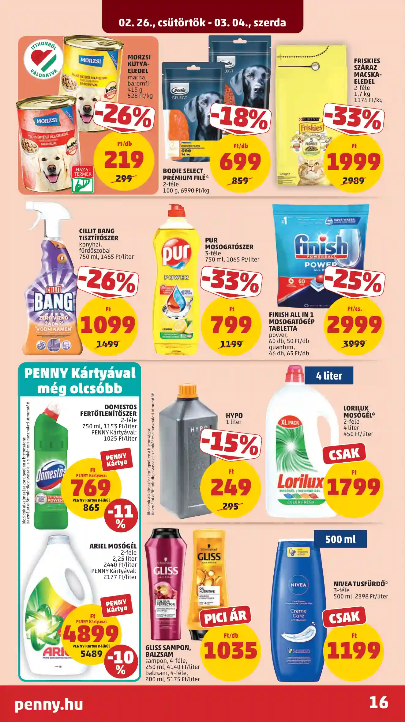 Penny akciós újság 9. hét (12 oldal)