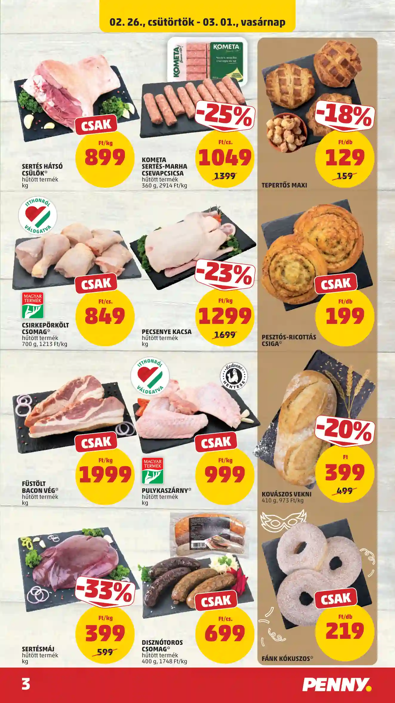 Penny akciós újság 9. hét (13 oldal)