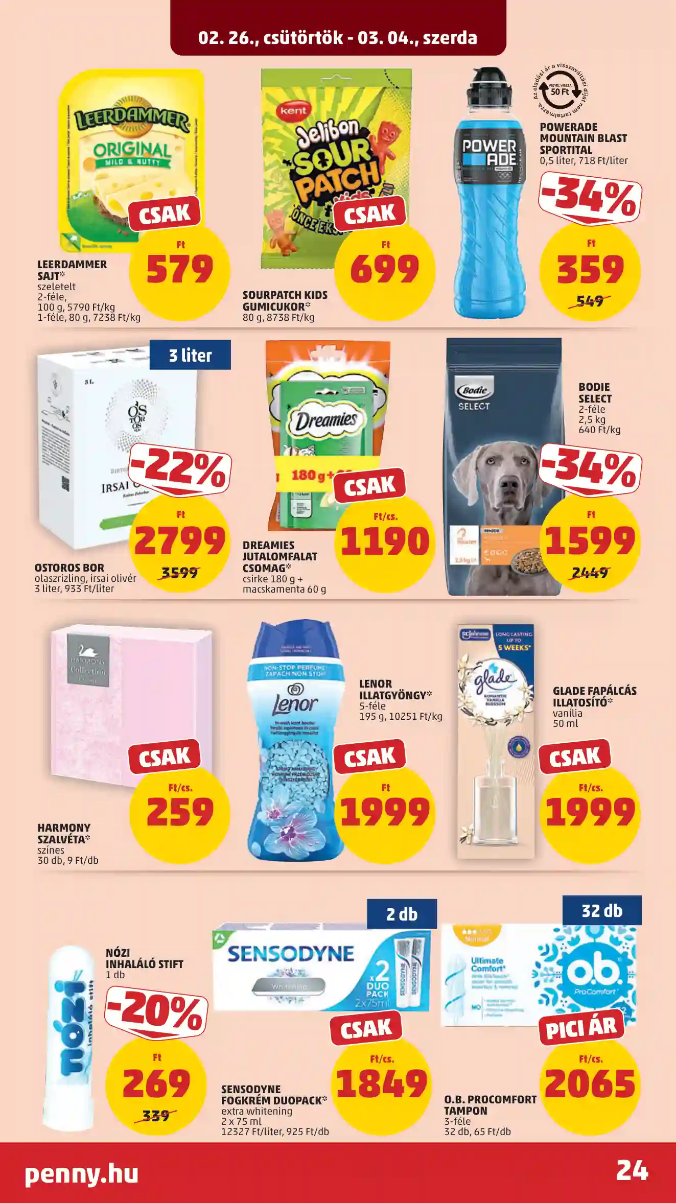 Penny akciós újság 9. hét (21 oldal)