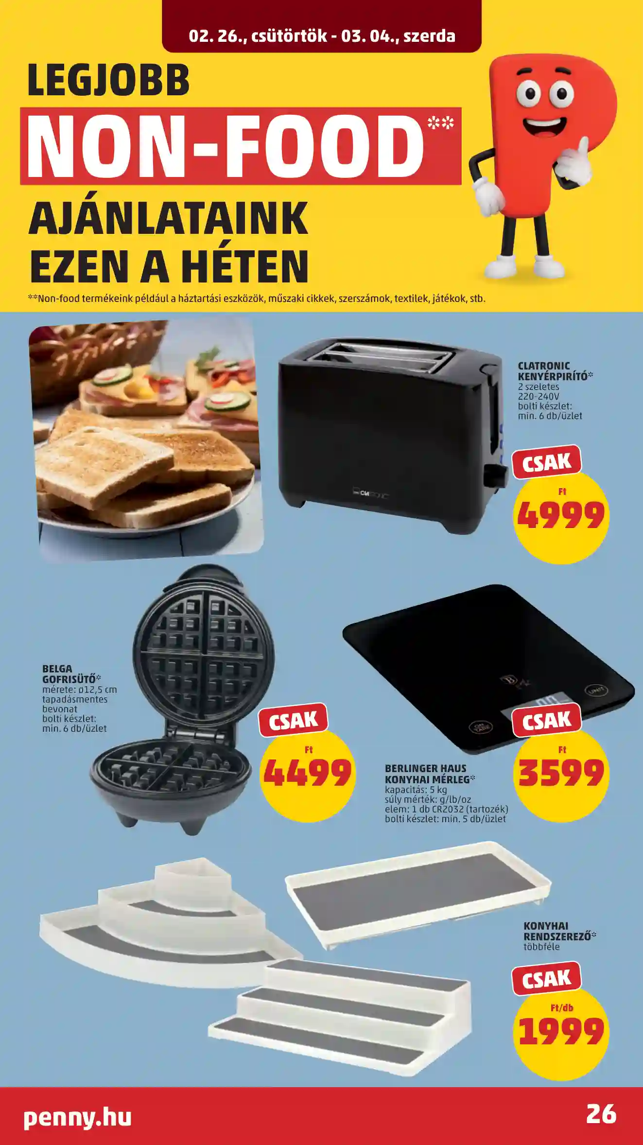 Penny akciós újság 9. hét (23 oldal)