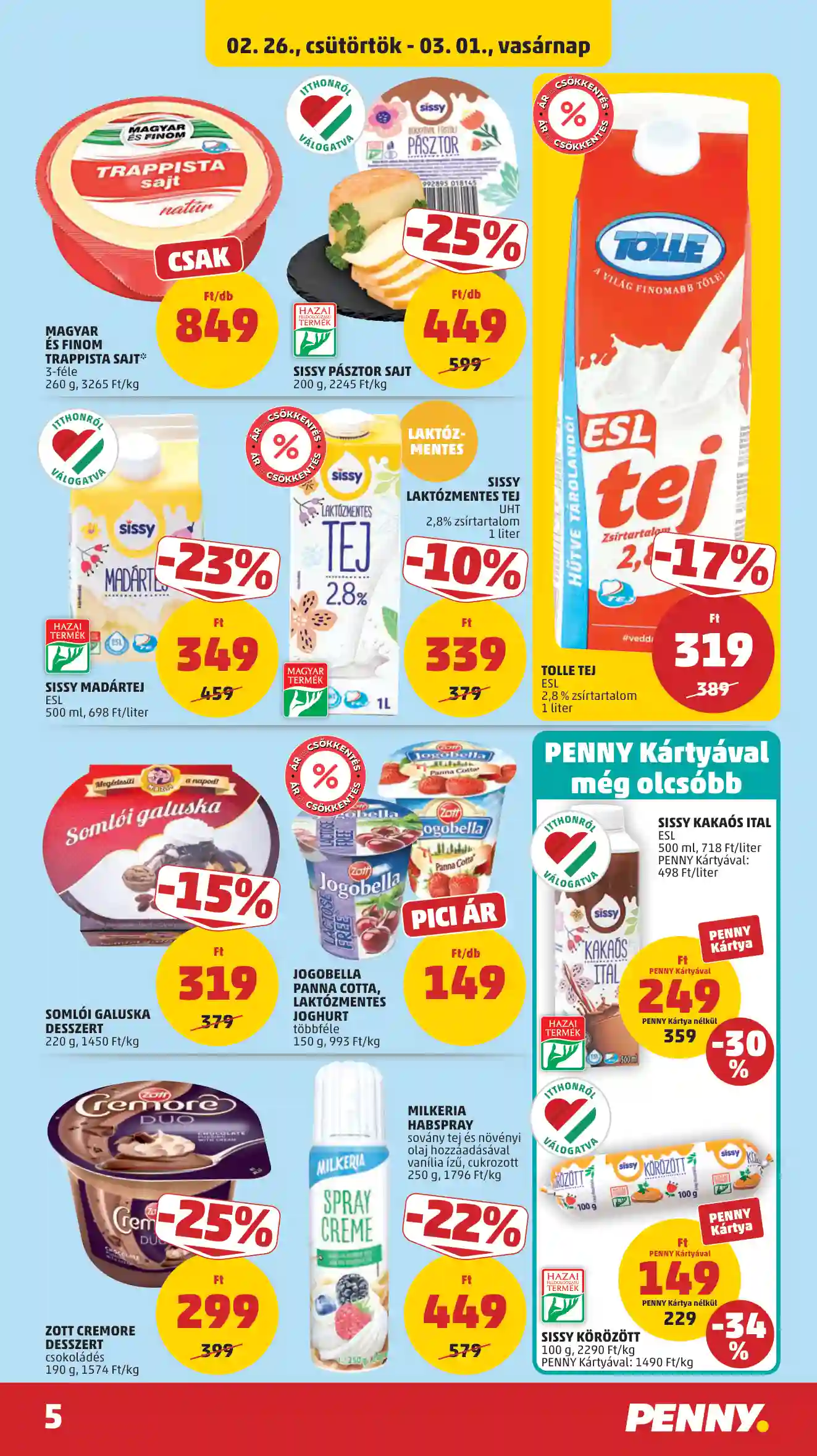 Penny akciós újság 9. hét (34 oldal)