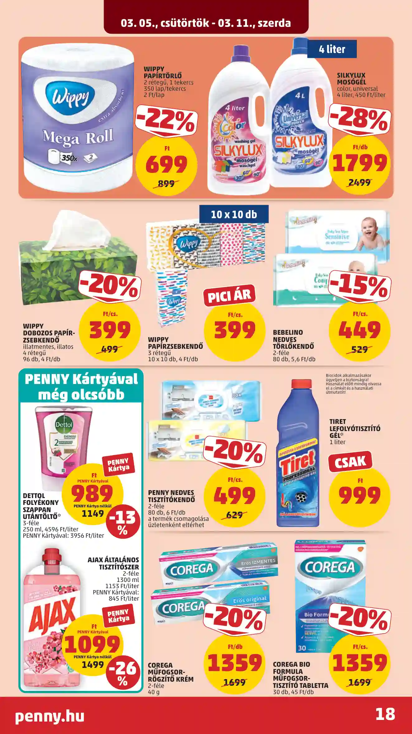 PENNY AKCIÓS ÚJSÁG 10. HÉT  (15 oldal)