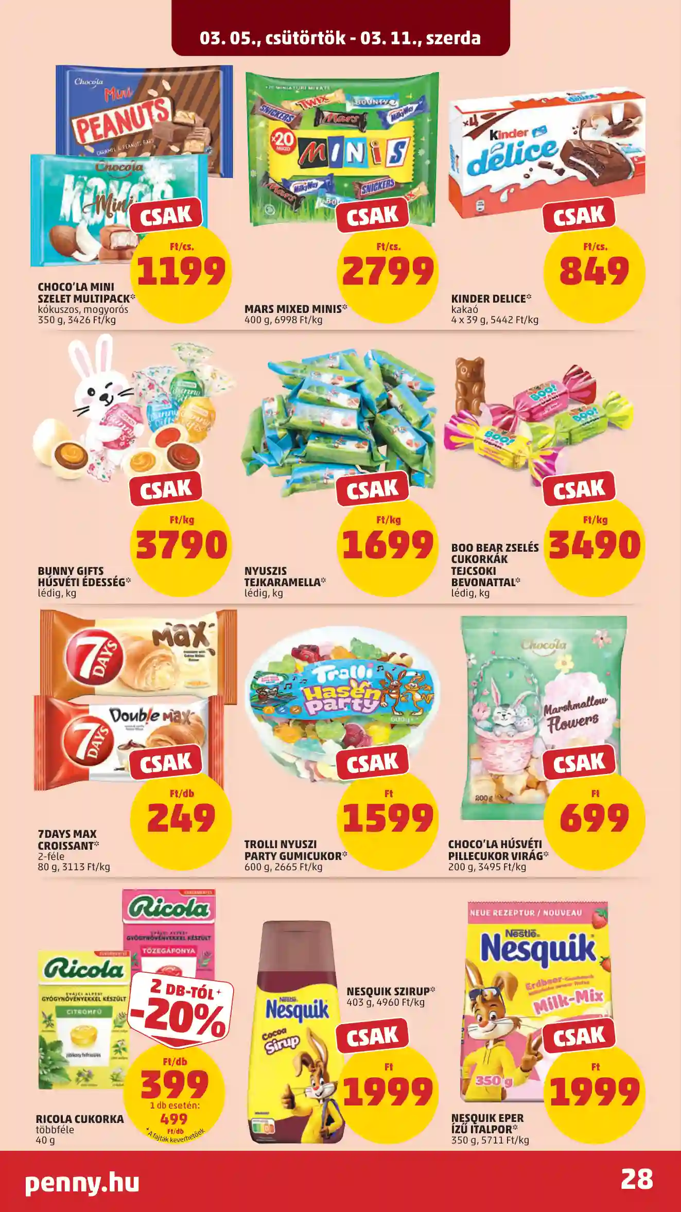 PENNY AKCIÓS ÚJSÁG 10. HÉT  (26 oldal)
