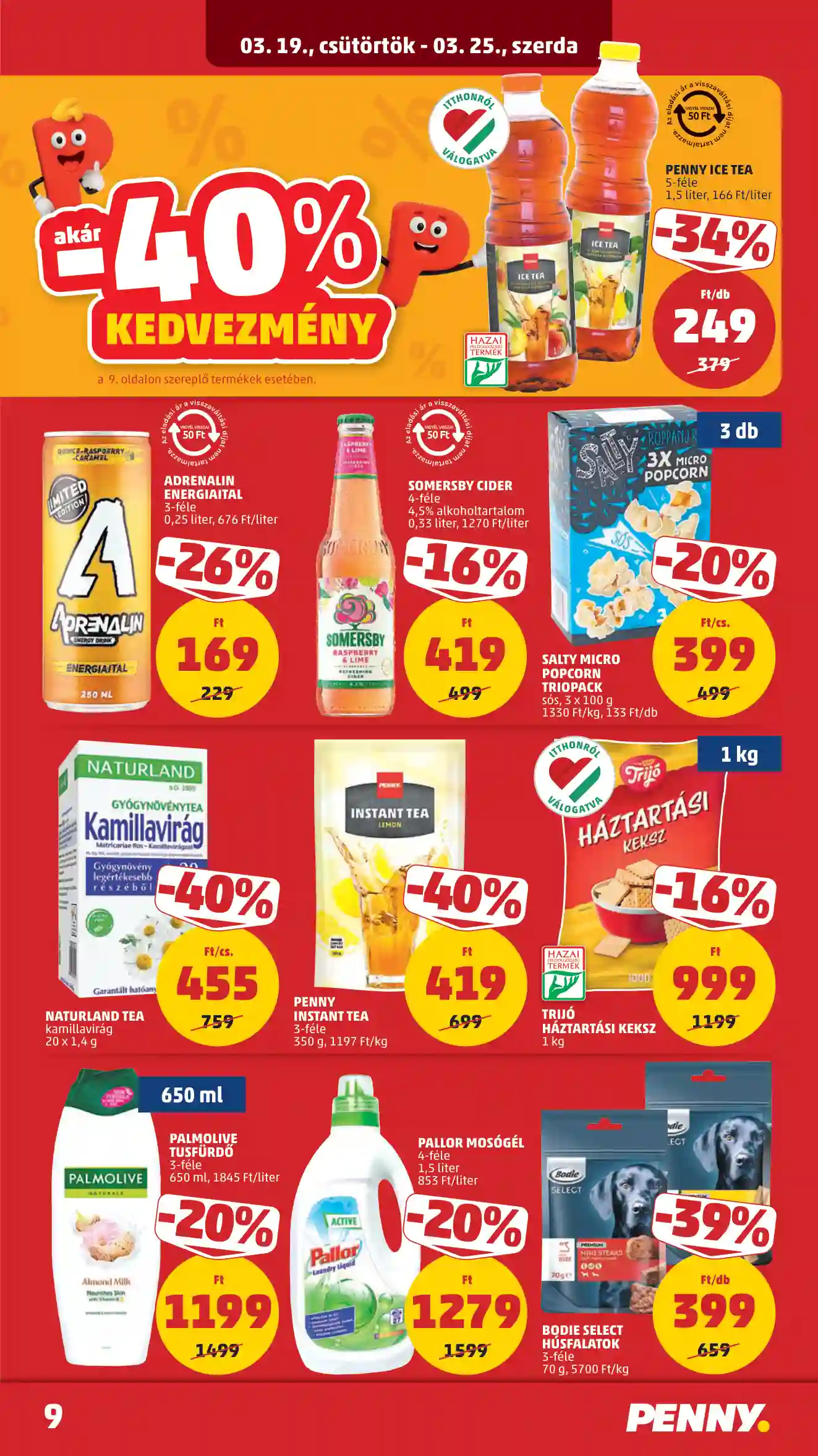 PENNY AKCIÓS ÚJSÁG 12. HÉT  (3 oldal)