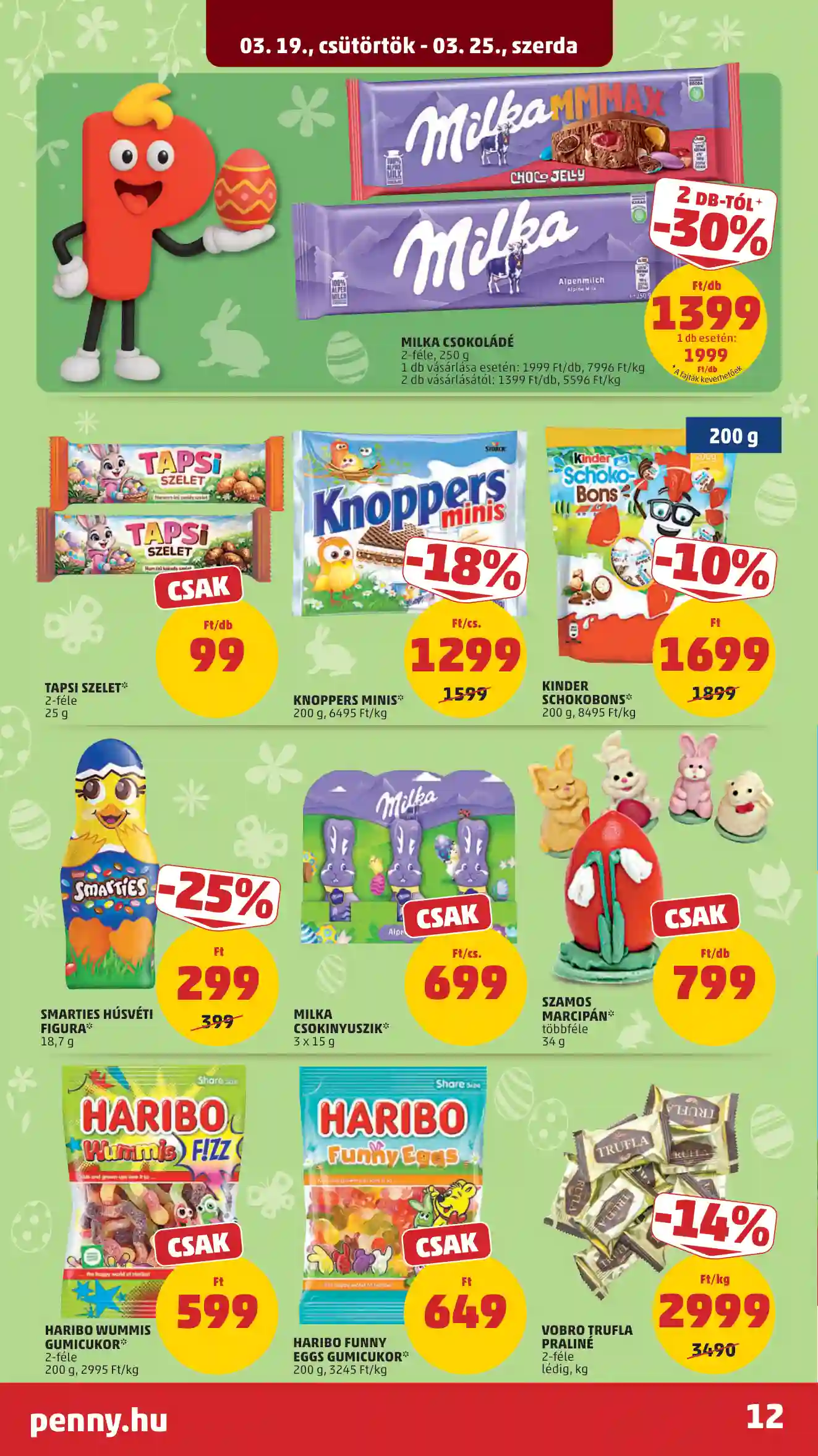 PENNY AKCIÓS ÚJSÁG 12. HÉT  (8 oldal)