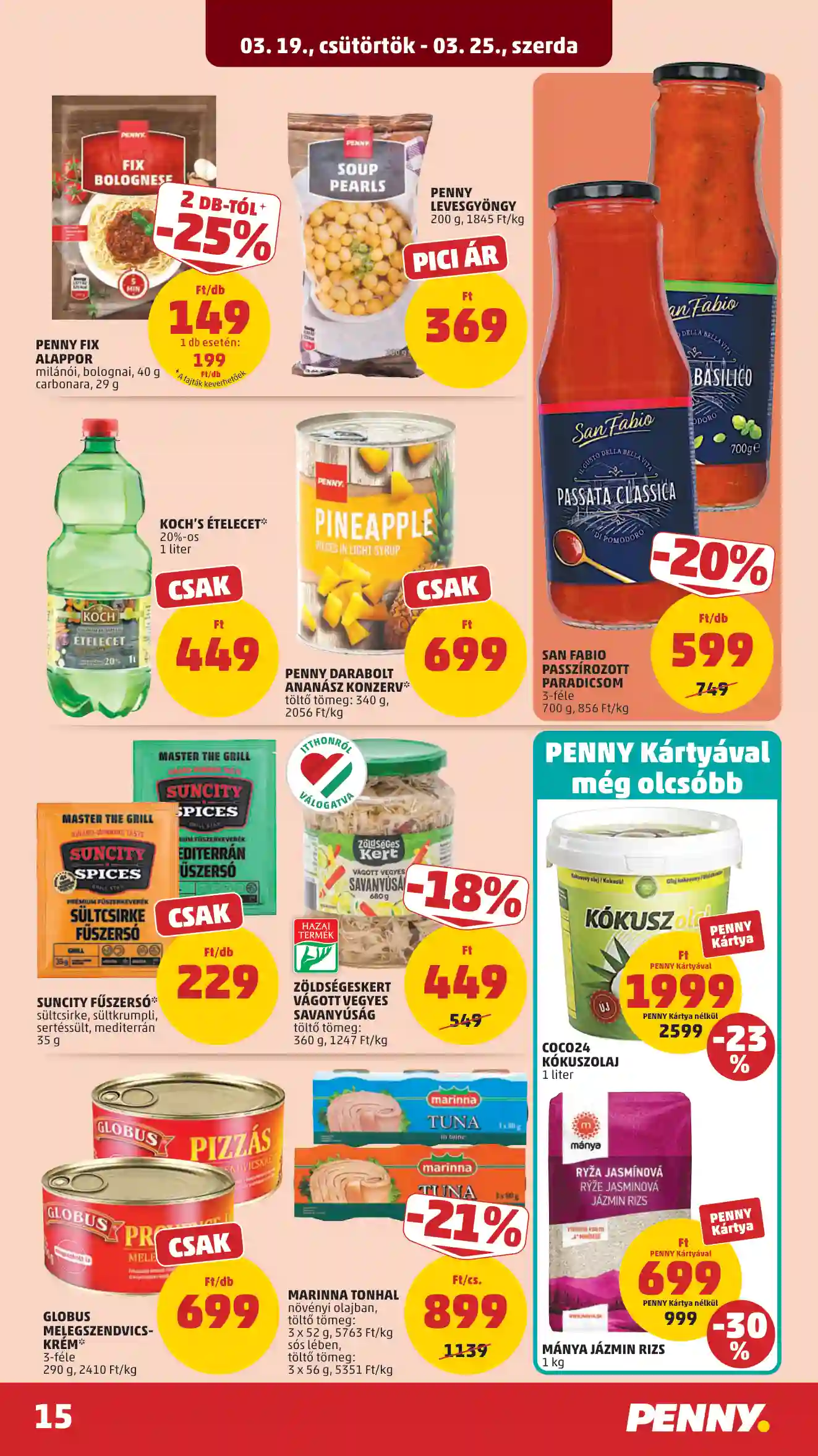 PENNY AKCIÓS ÚJSÁG 12. HÉT  (11 oldal)