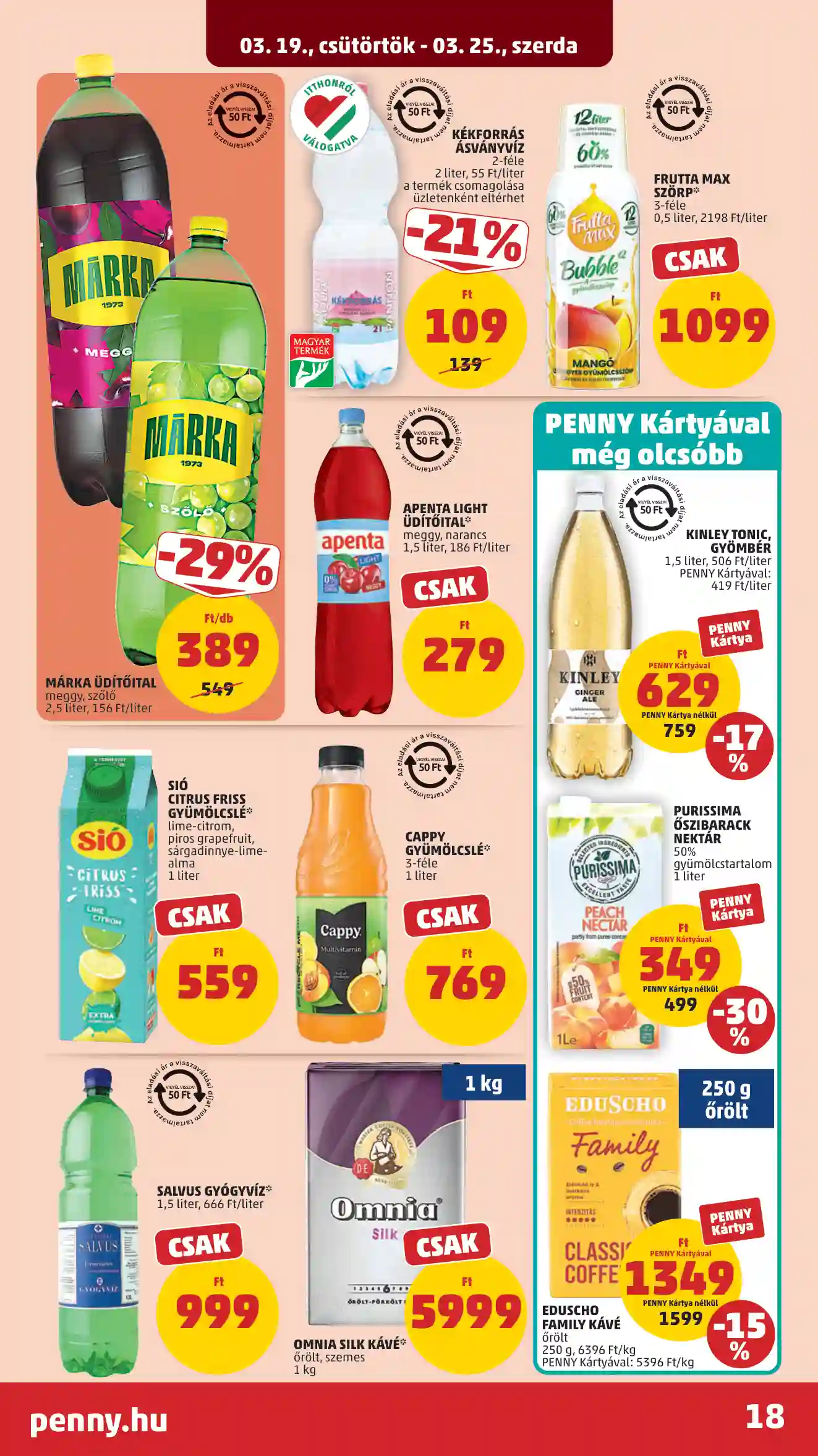PENNY AKCIÓS ÚJSÁG 12. HÉT  (15 oldal)