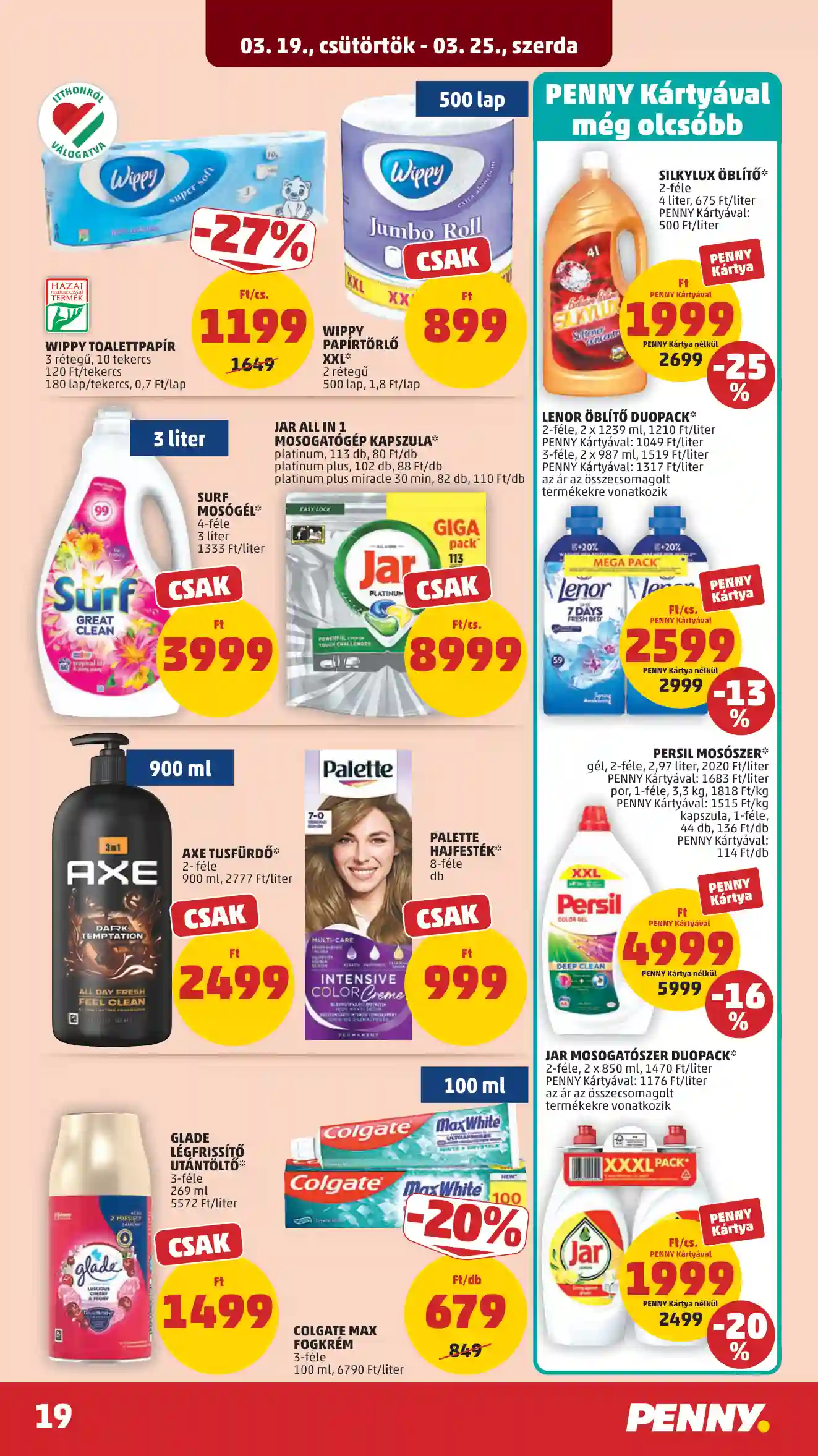 PENNY AKCIÓS ÚJSÁG 12. HÉT  (16 oldal)
