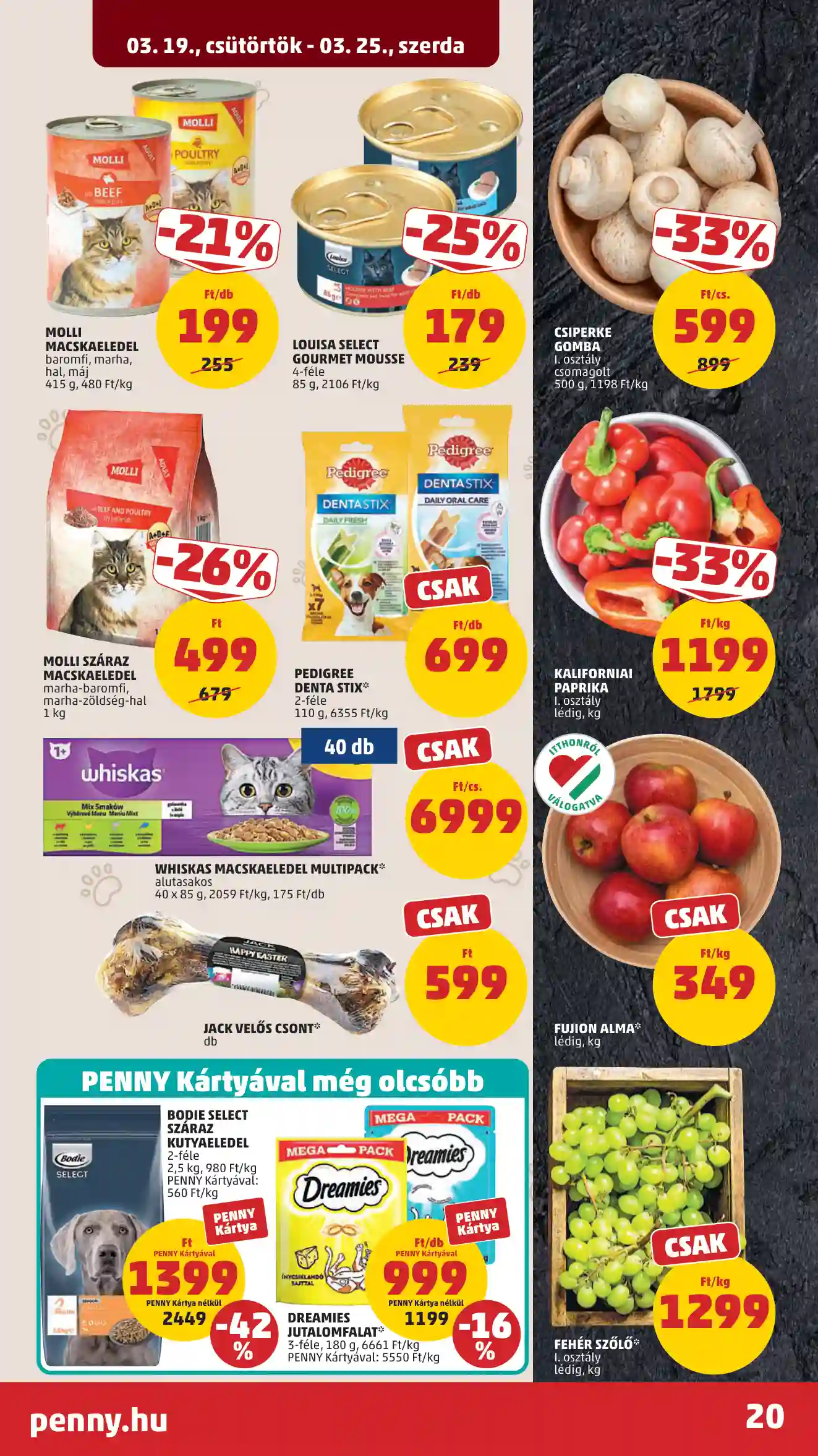 PENNY AKCIÓS ÚJSÁG 12. HÉT  (17 oldal)