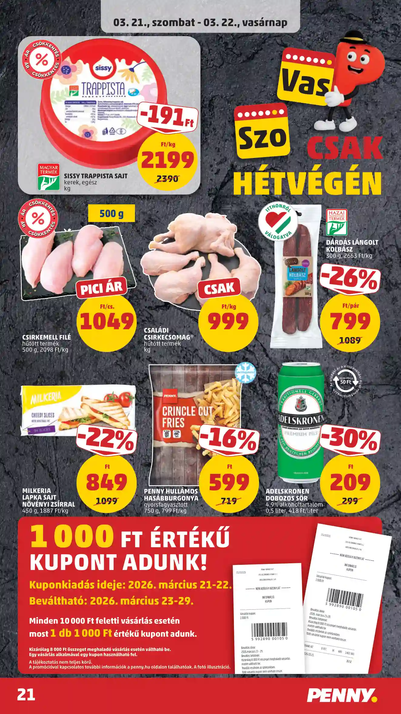 PENNY AKCIÓS ÚJSÁG 12. HÉT  (18 oldal)