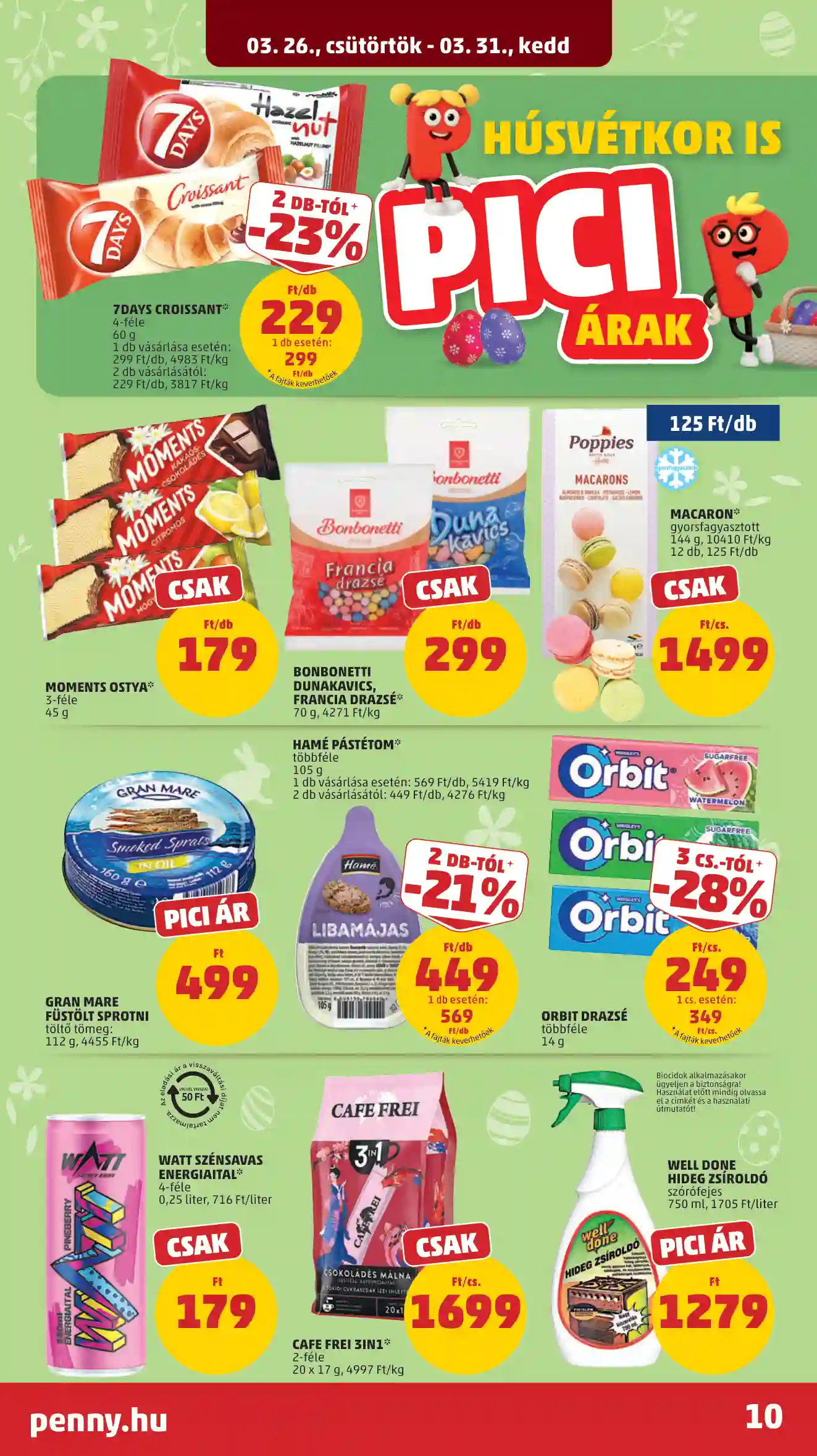 PENNY AKCIÓS ÚJSÁG 13. HÉT  (6 oldal)