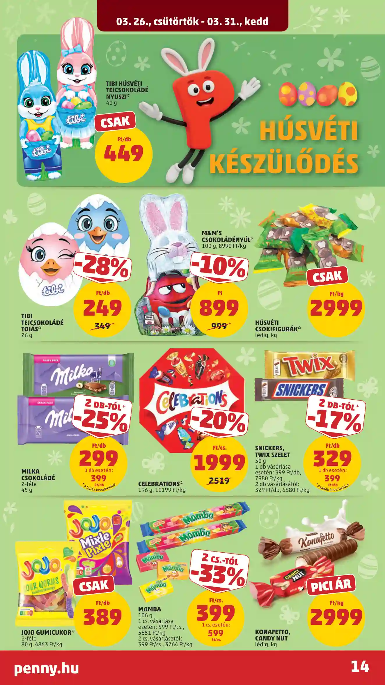 PENNY AKCIÓS ÚJSÁG 13. HÉT  (10 oldal)