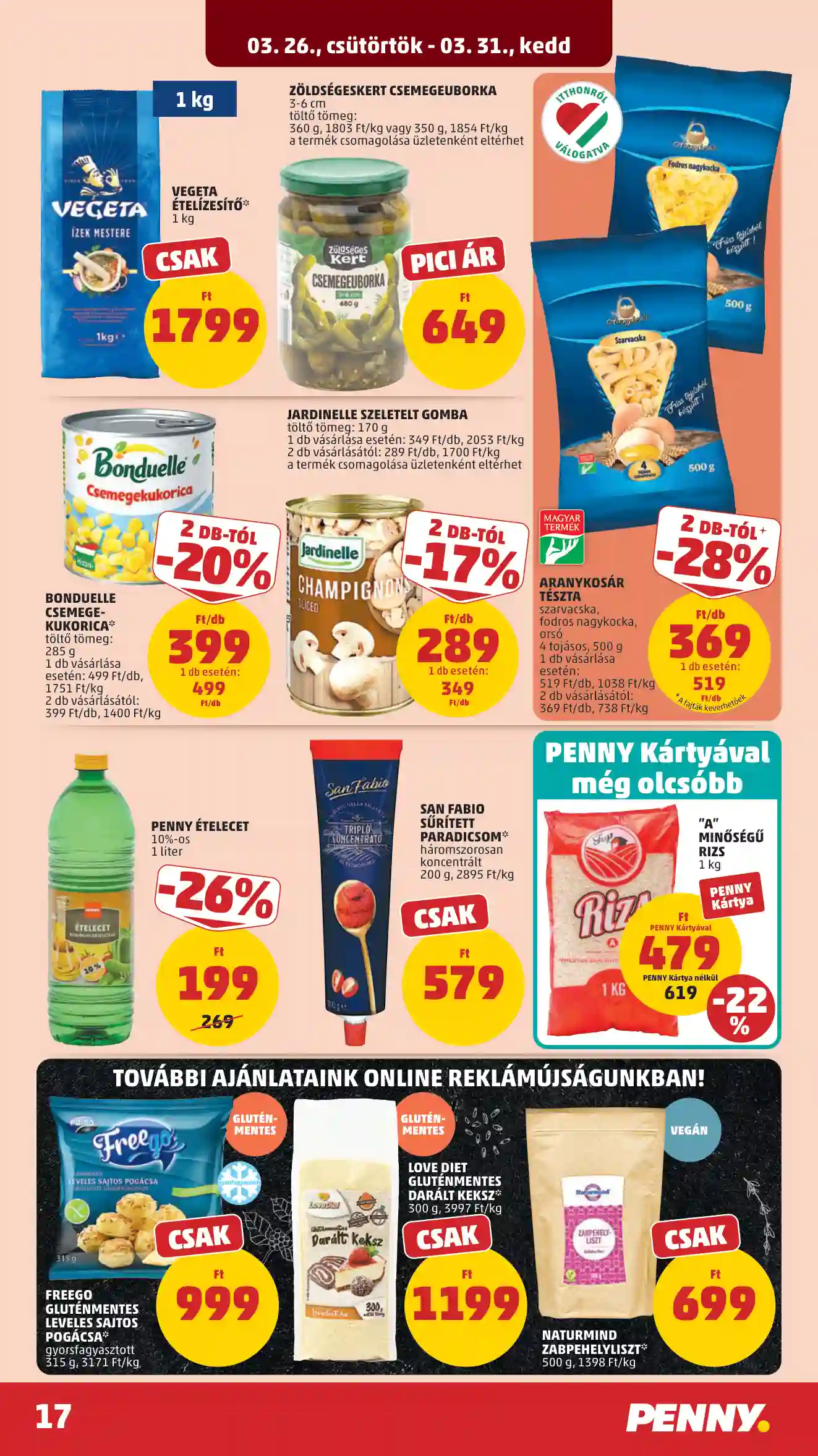 PENNY AKCIÓS ÚJSÁG 13. HÉT  (14 oldal)