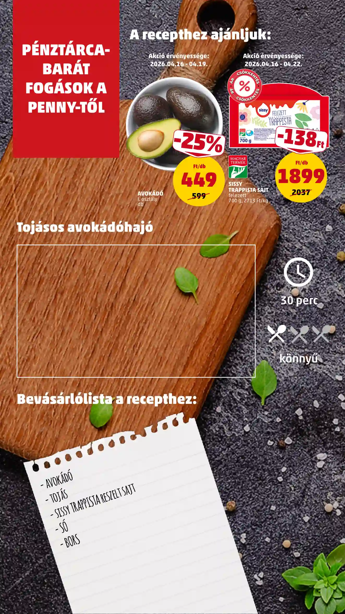 PENNY AKCIÓS ÚJSÁG 16. HÉT  (4 oldal)