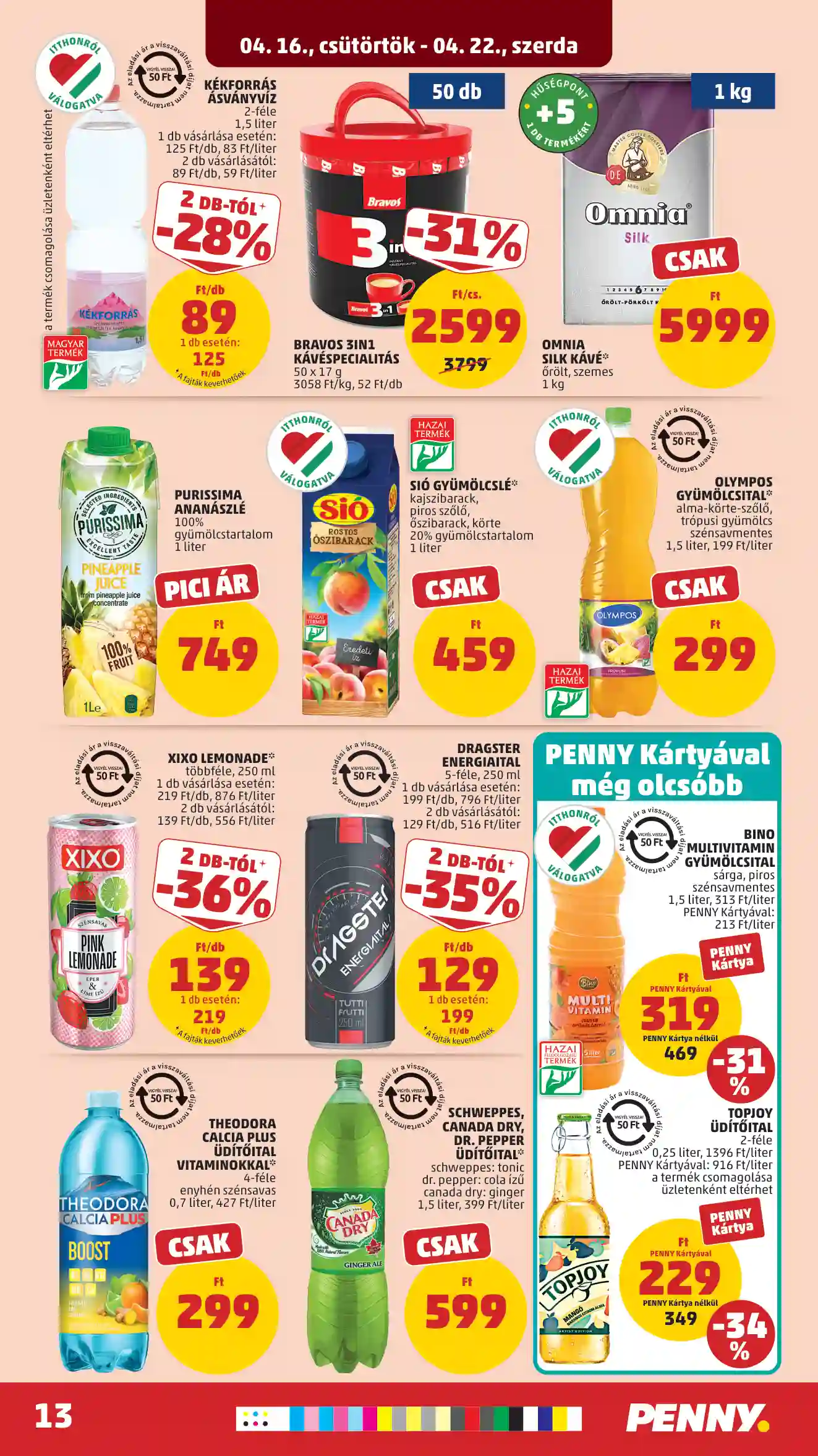 PENNY AKCIÓS ÚJSÁG 16. HÉT  (9 oldal)