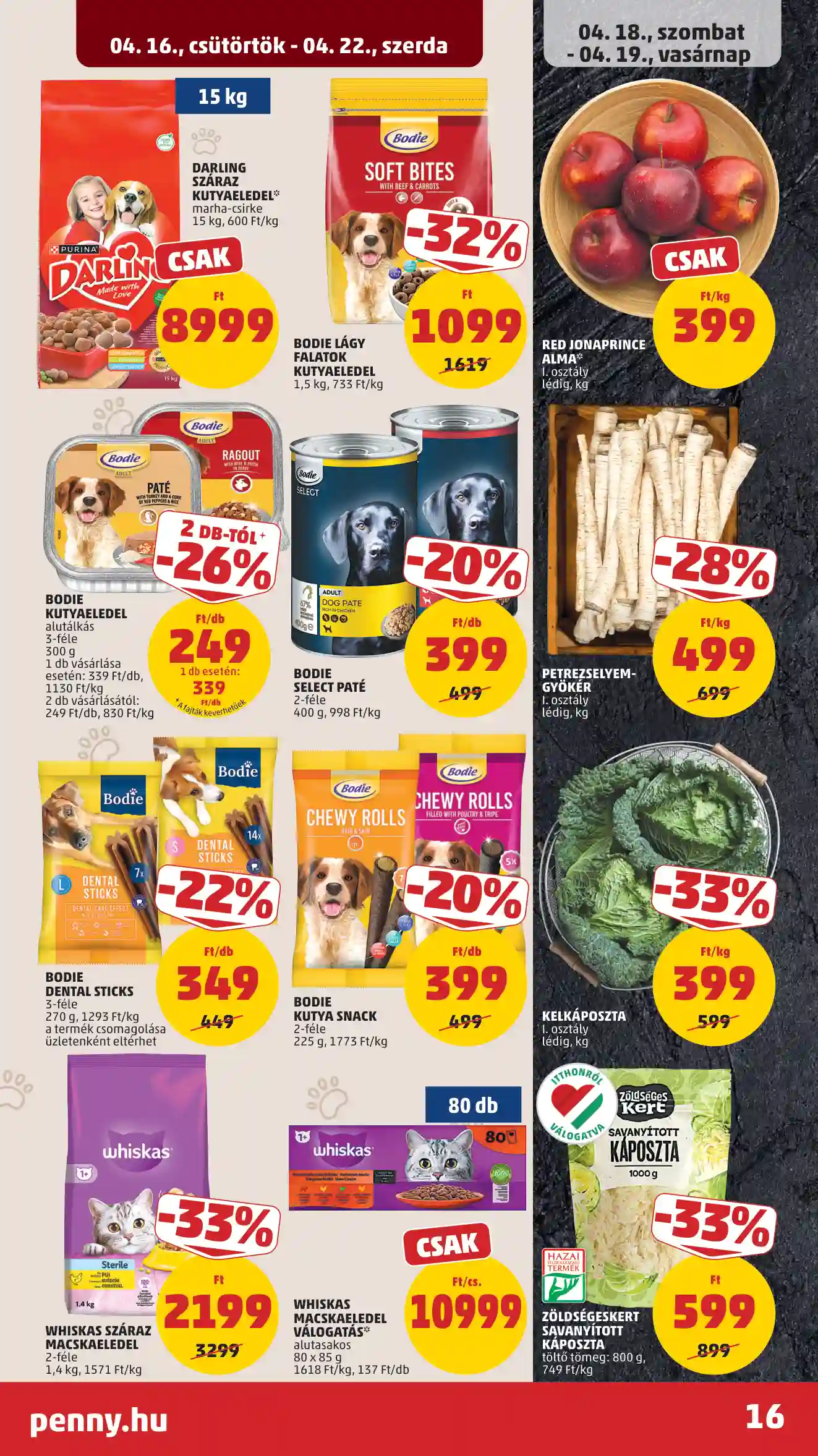 PENNY AKCIÓS ÚJSÁG 16. HÉT  (12 oldal)