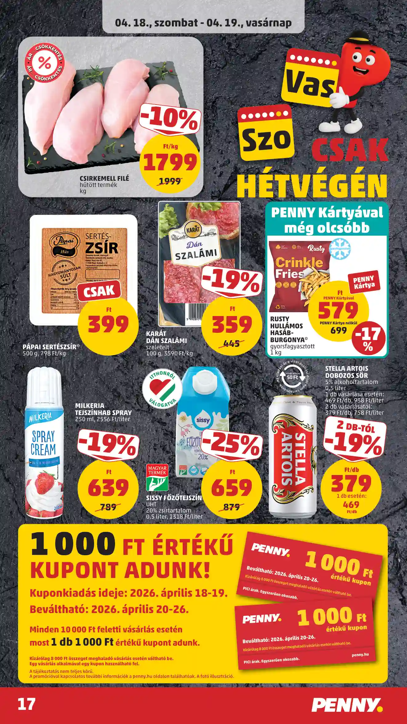 PENNY AKCIÓS ÚJSÁG 16. HÉT  (14 oldal)