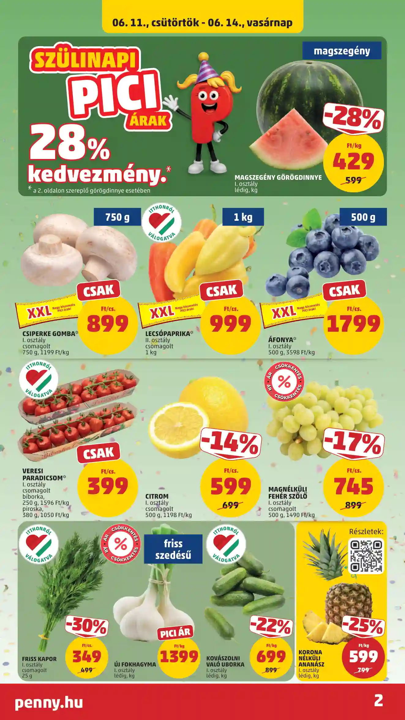 Penny akciós újság 24. hét (2 oldal)