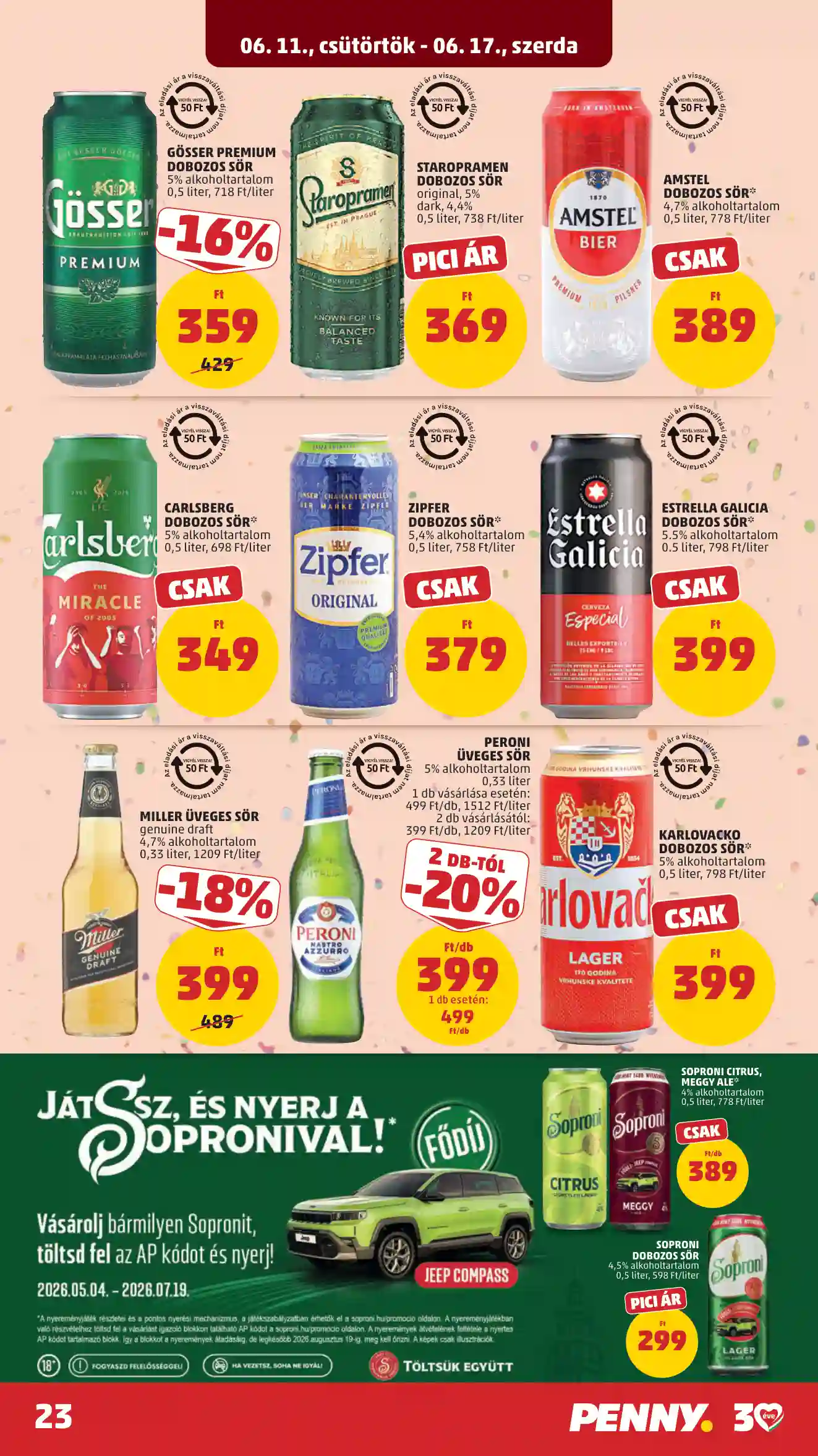 Penny akciós újság 24. hét (20 oldal)