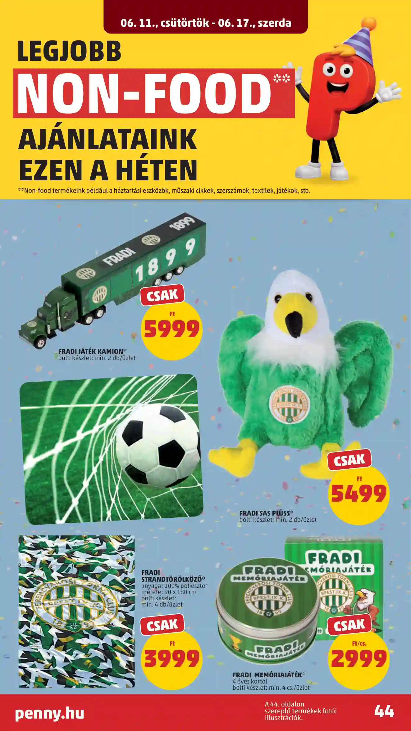 Penny akciós újság 24. hét (43 oldal)
