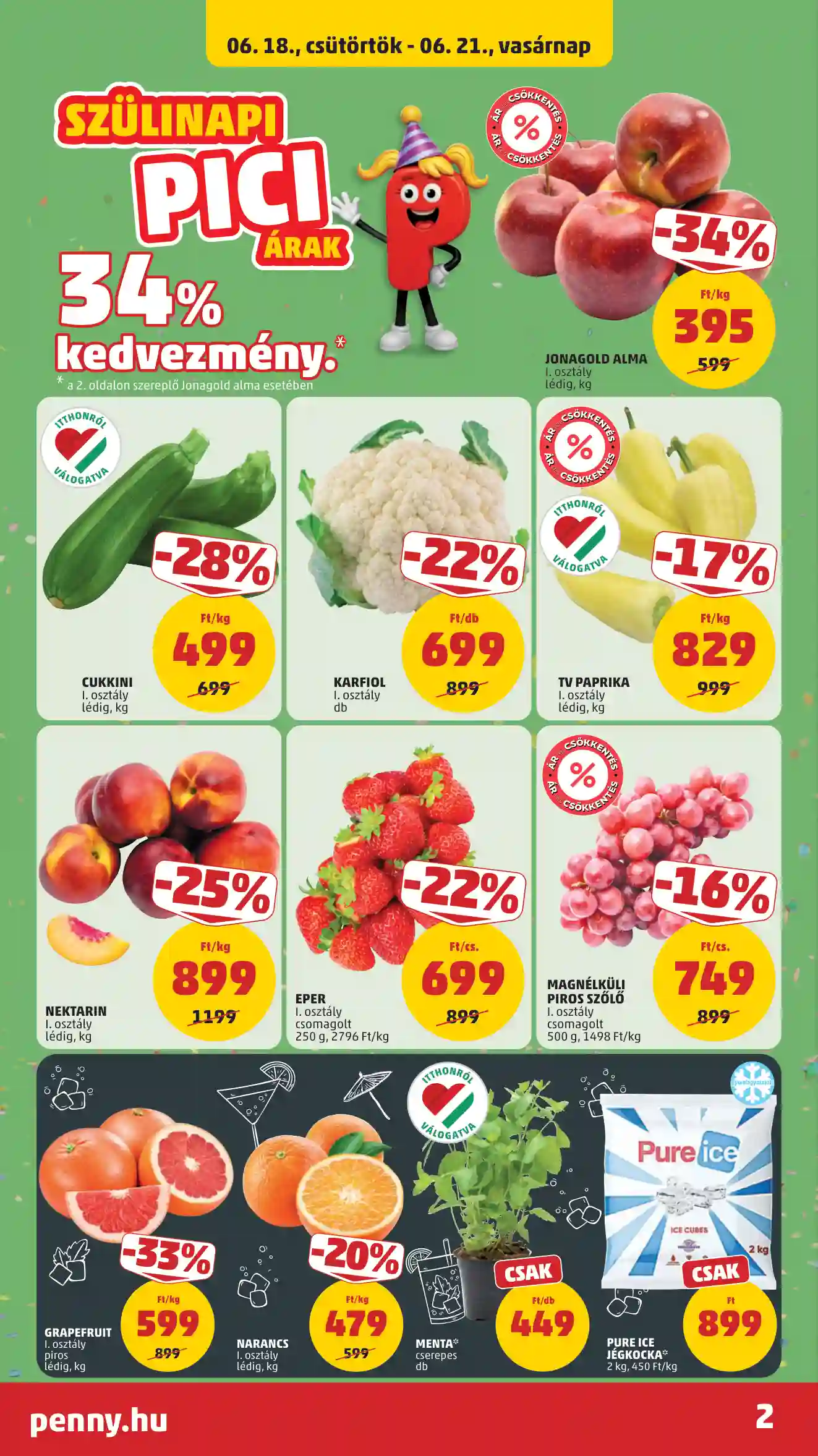 Penny akciós újság 25. hét (2 oldal)