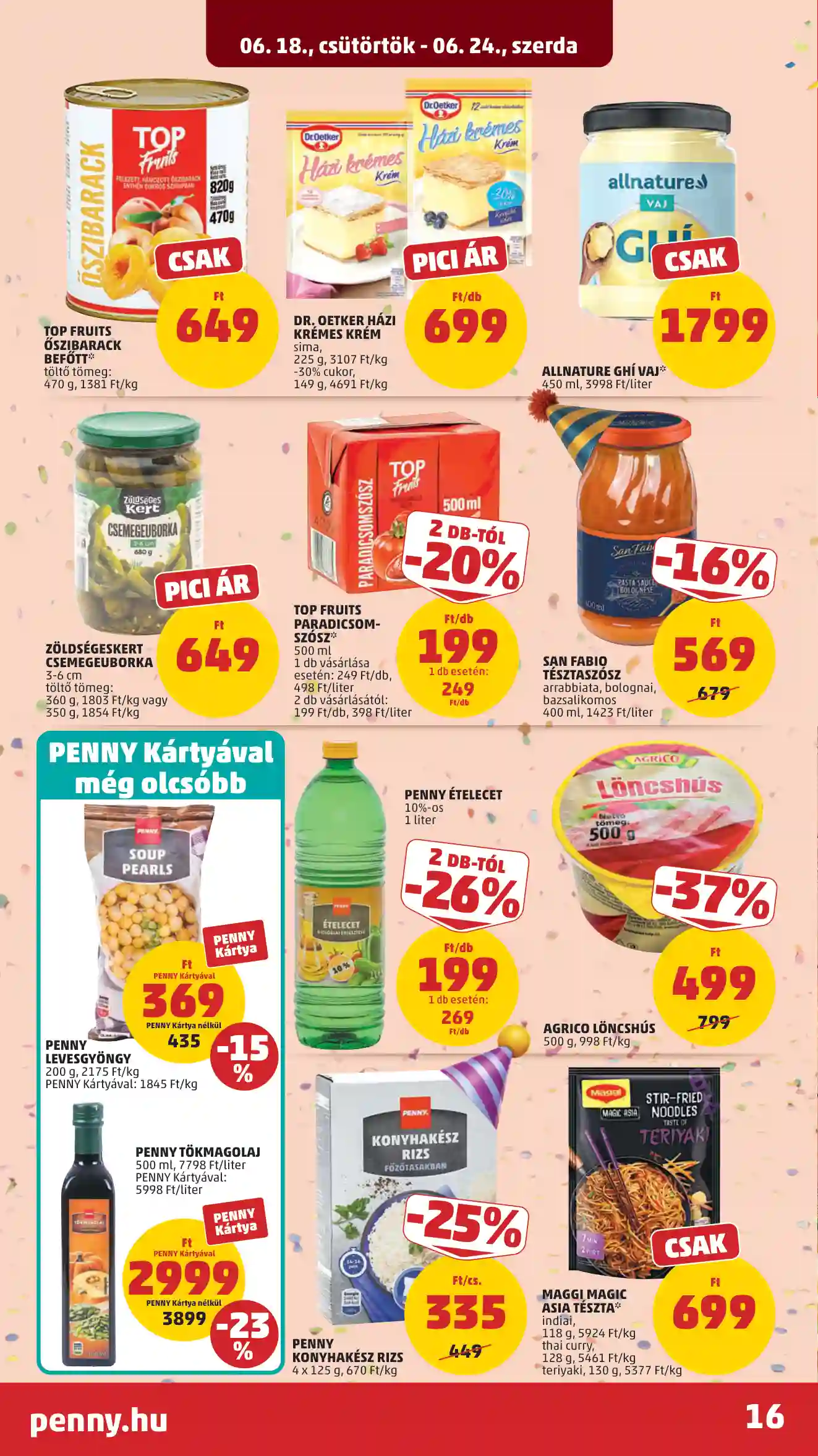 Penny akciós újság 25. hét (10 oldal)