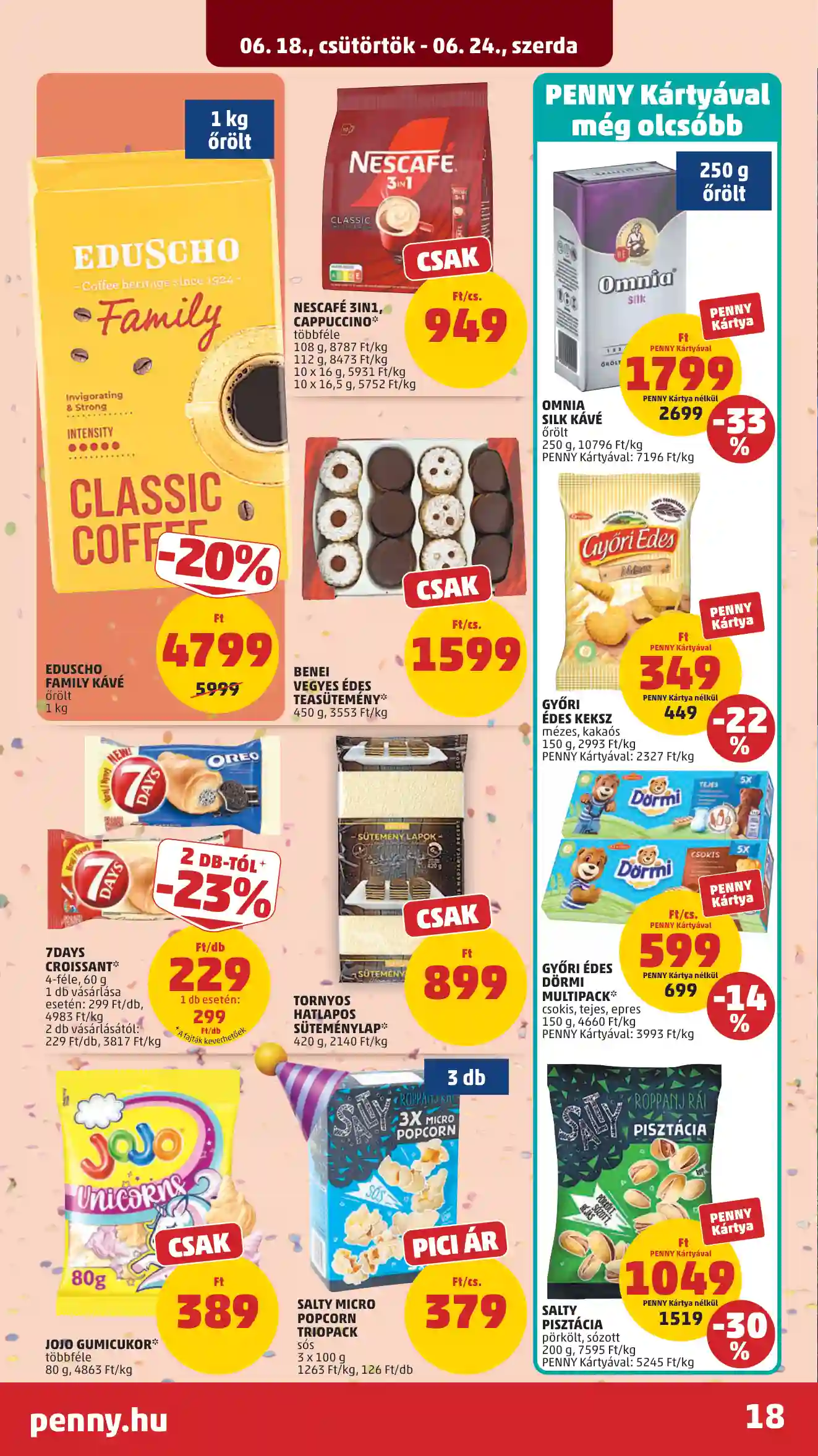 Penny akciós újság 25. hét (12 oldal)