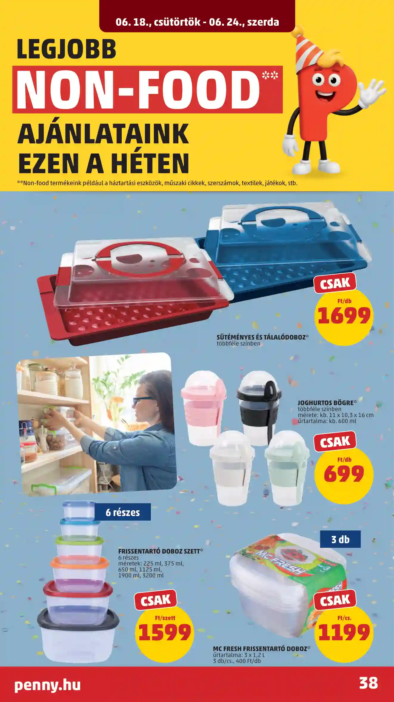 Penny akciós újság 25. hét (34 oldal)